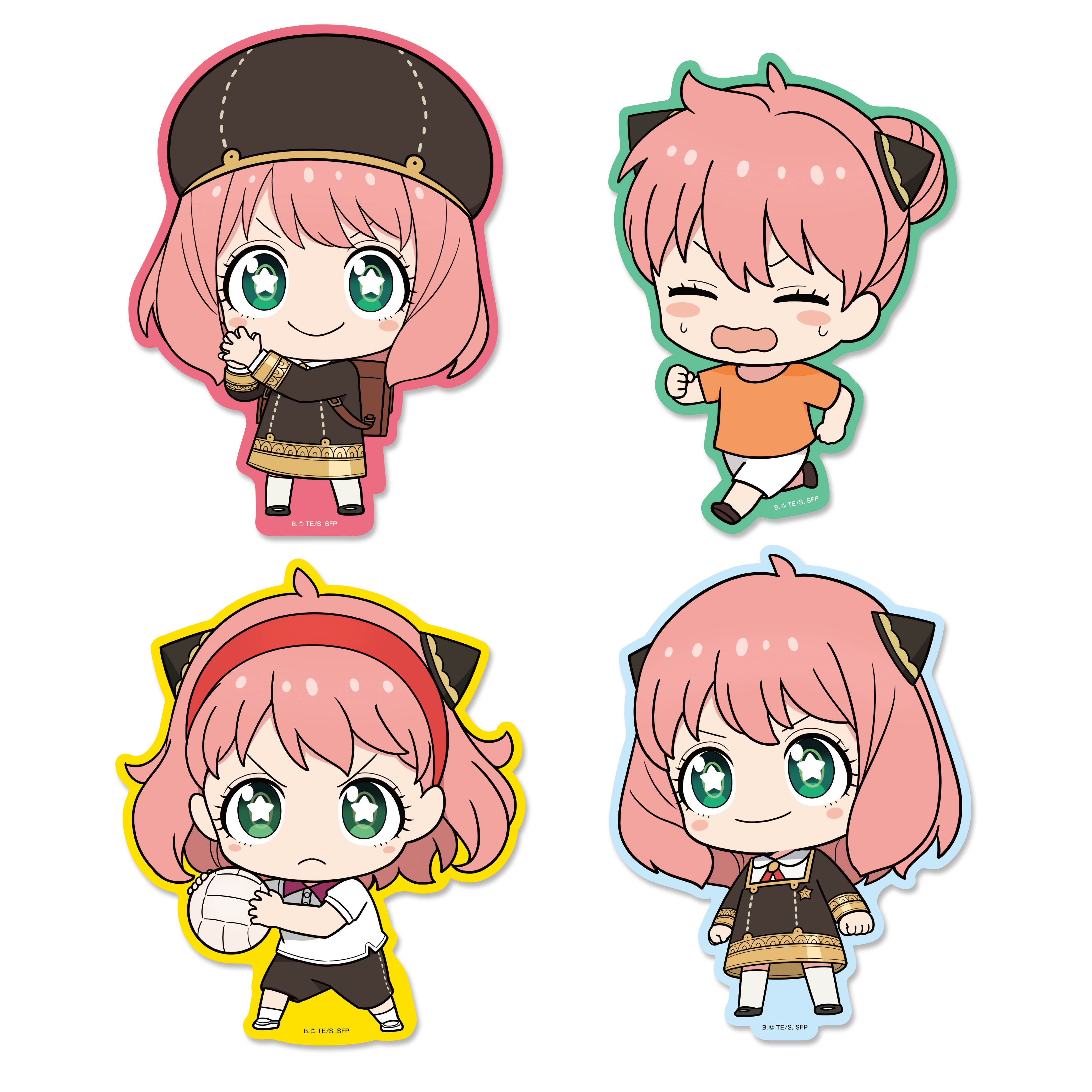 2023 ANYA #078サイン SPY×FAMILY ANYA DIE-CUT STICKER | SPY×FAMILY | PREMIUM BANDAI