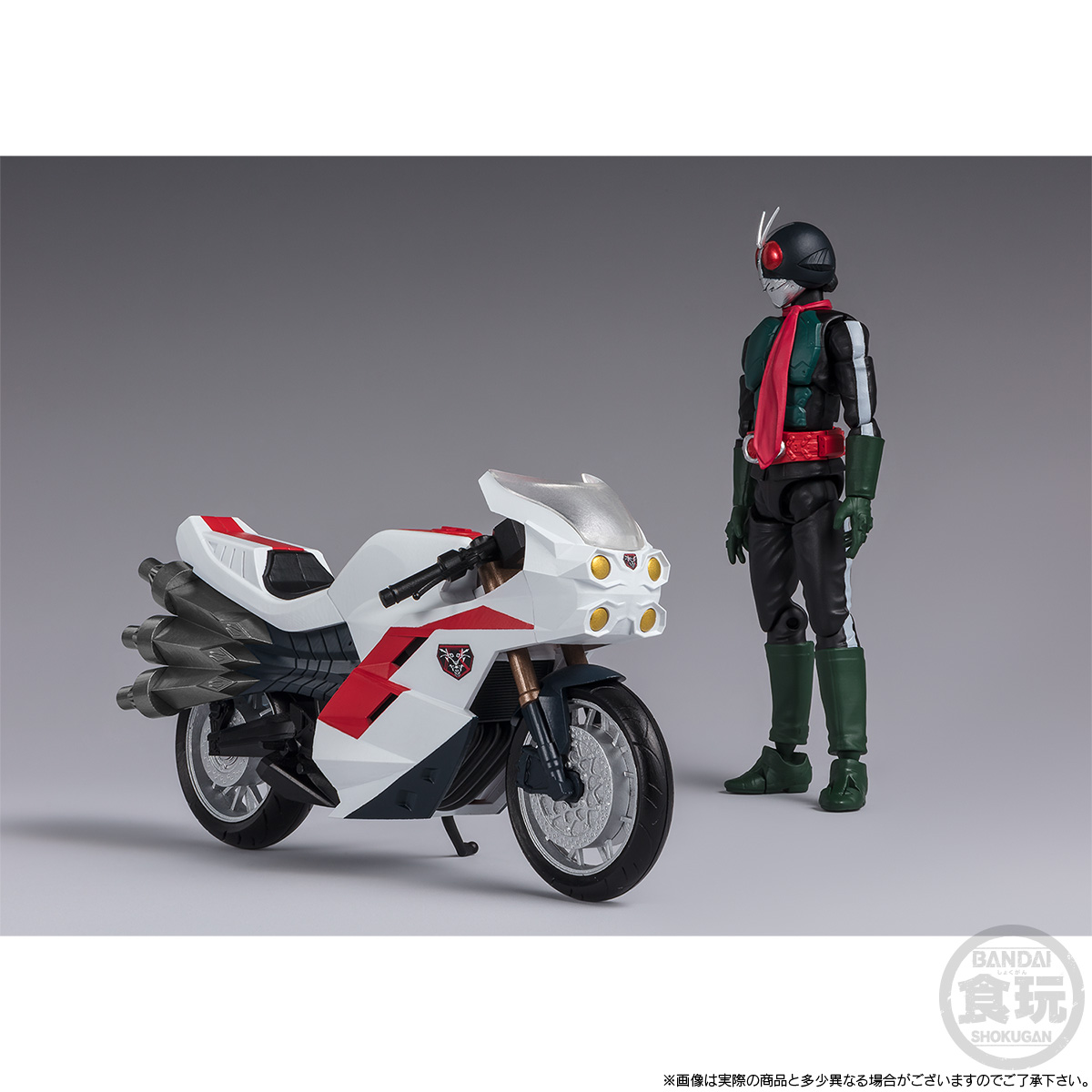 SHODO-XX SHIN MASKED RIDER MASKED RIDER No.2 & THE CYCLONE