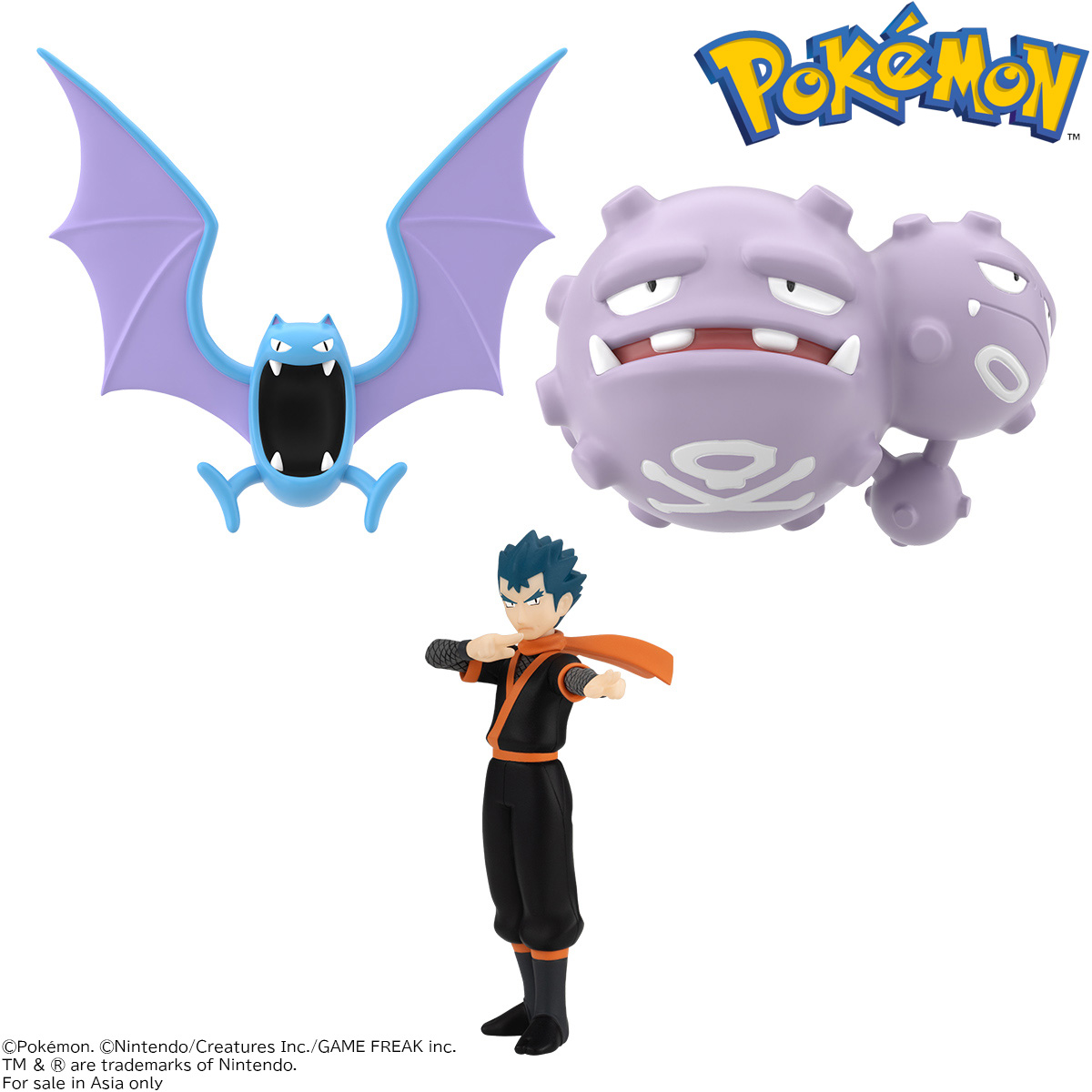 Koga & Golbat & Weezing