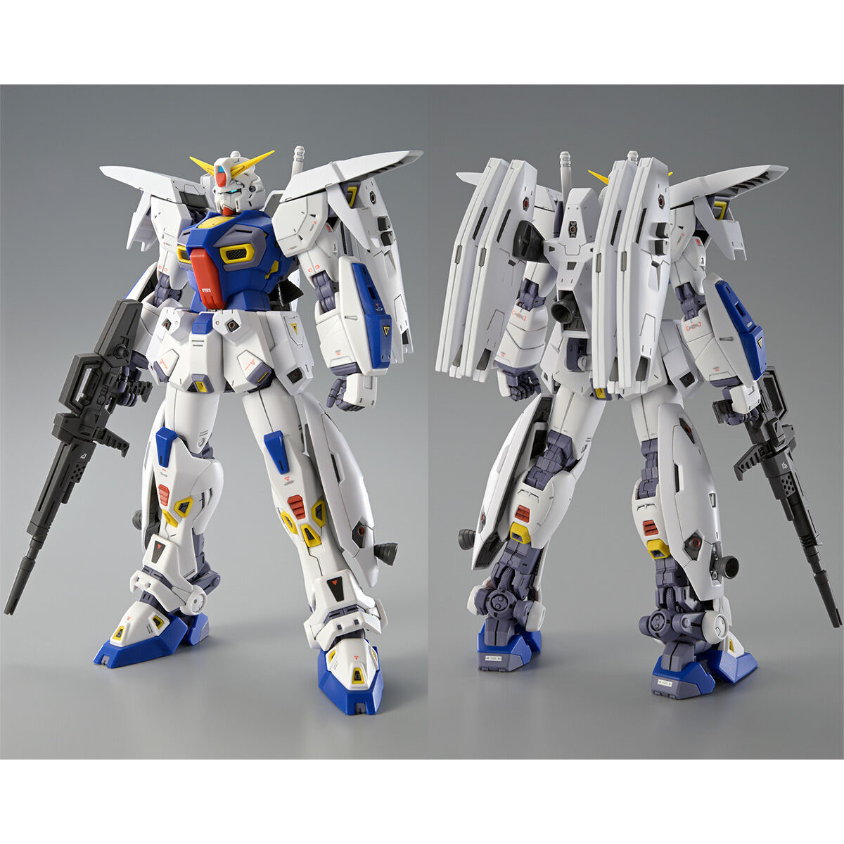 1/100 MG F90x2 J/Q mission pack全塗装完成品セット MG 1/100 MISSION PACK J-TYPE & Q-TYPE for GUNDAM F90 [Dec 2023