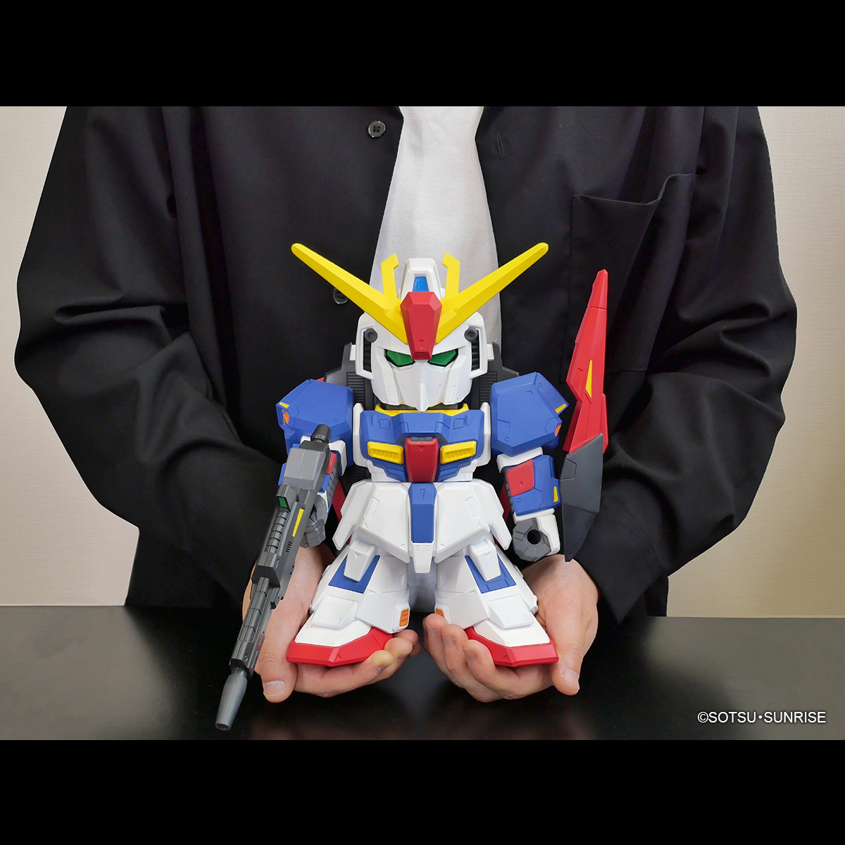 JUMBO SOFT VINYL FIGURE SD MSZ-006 ZETA GUNDAM -SD GUNDAM- [Jan