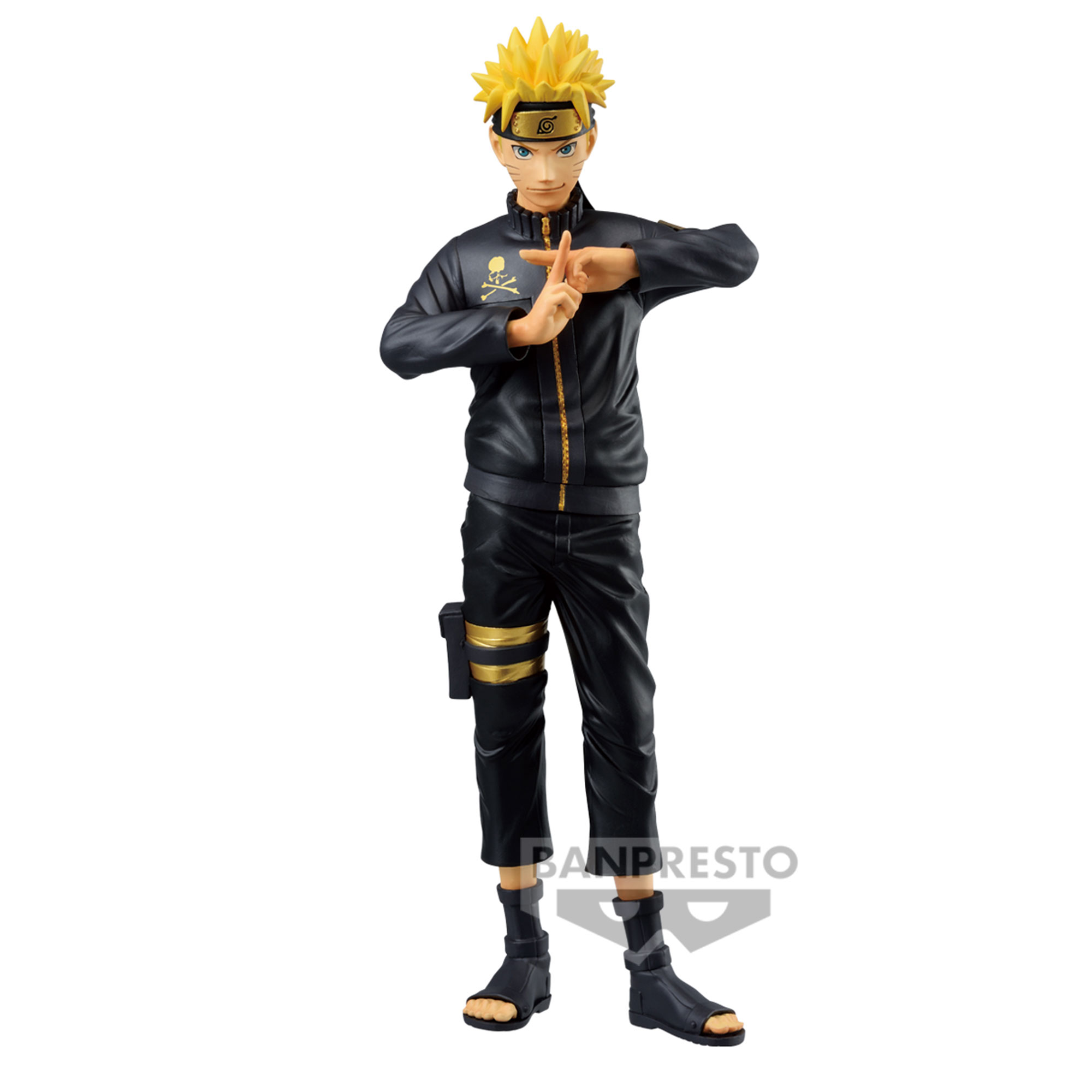 mastermind JAPAN NARUTO SHIPPUDEN UZUMAKI NARUTO Grandista BLACK