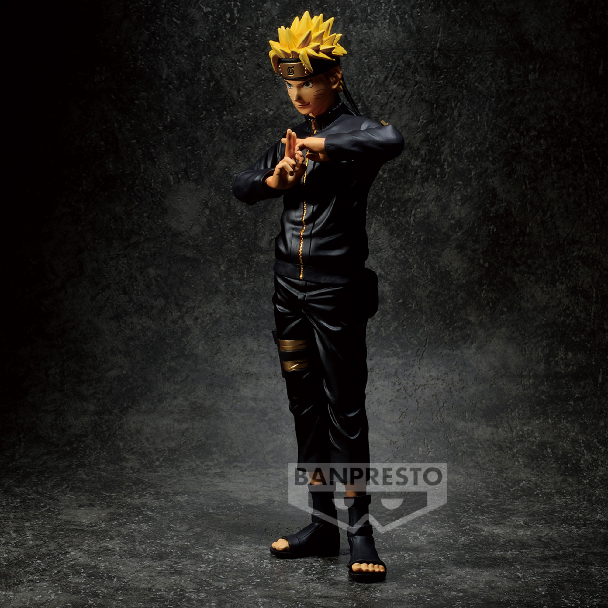 mastermind JAPAN NARUTO SHIPPUDEN UZUMAKI NARUTO Grandista BLACK