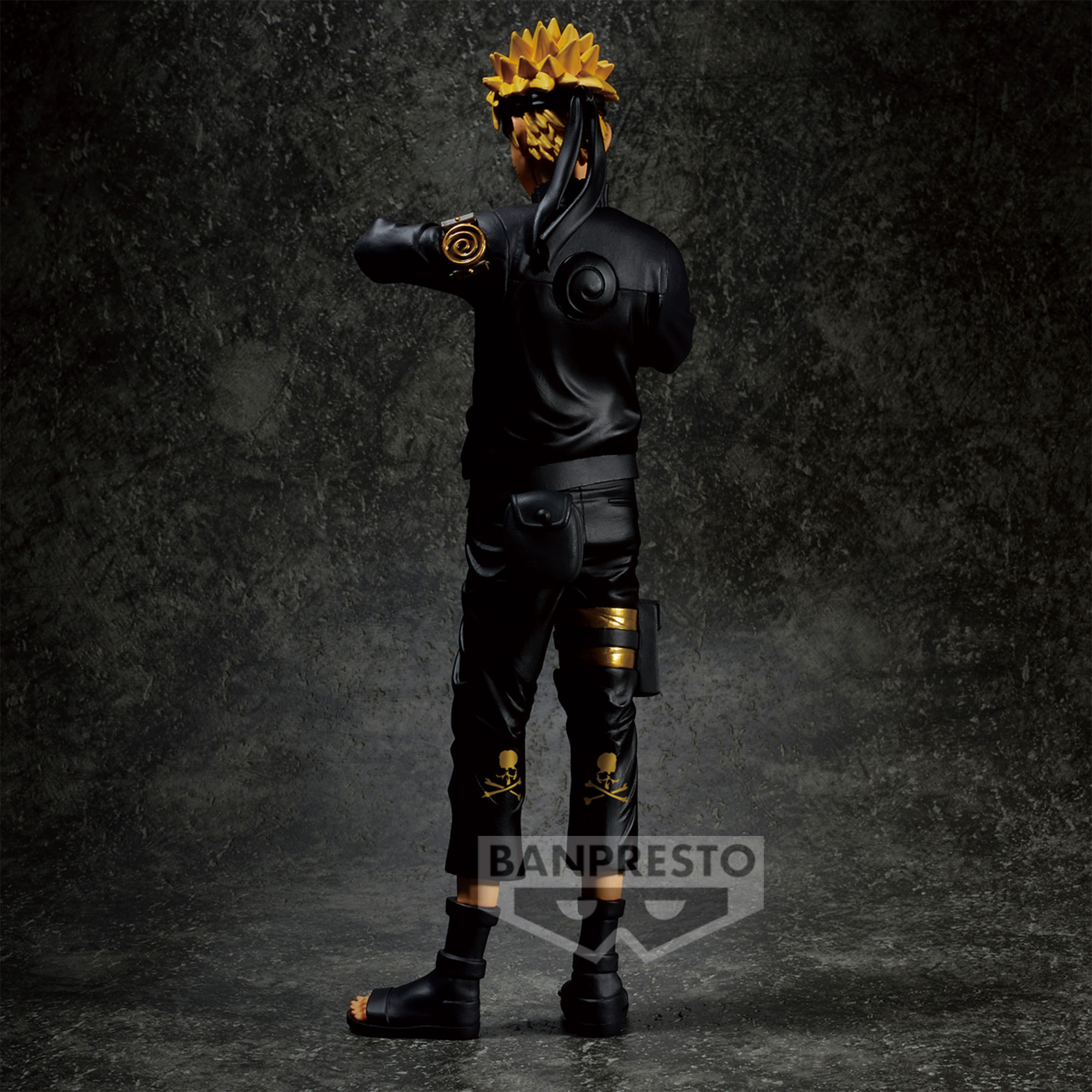 mastermind JAPAN NARUTO SHIPPUDEN UZUMAKI NARUTO Grandista BLACK
