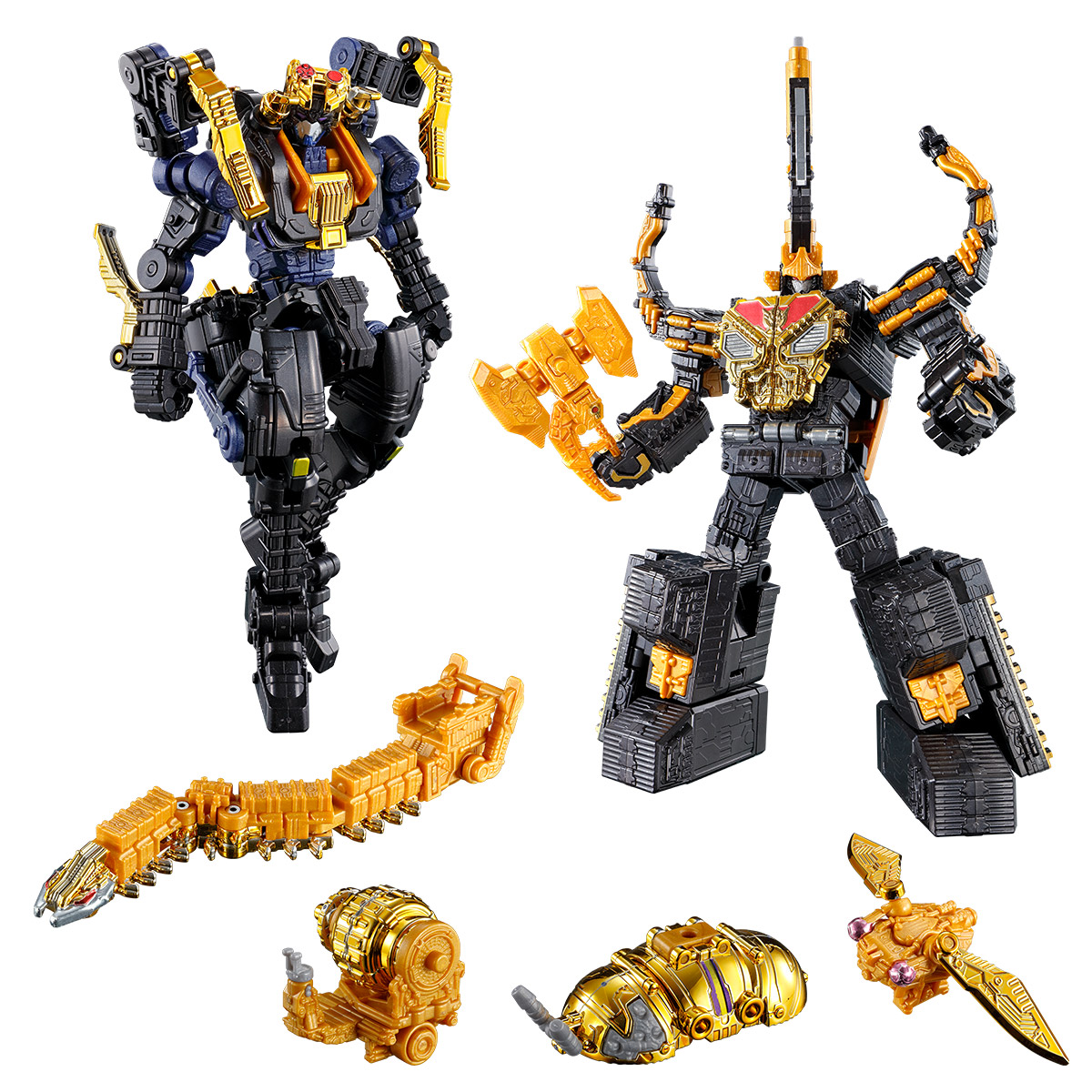 MINIPLA SHUGOD GATTAI SERIES TARANTULA ABYSS & KING CAUCASUSKABUTO