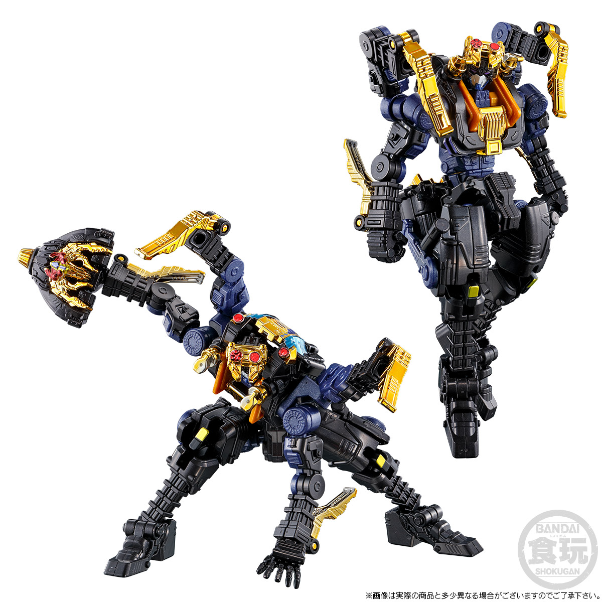 MINIPLA SHUGOD GATTAI SERIES TARANTULA ABYSS & KING CAUCASUSKABUTO