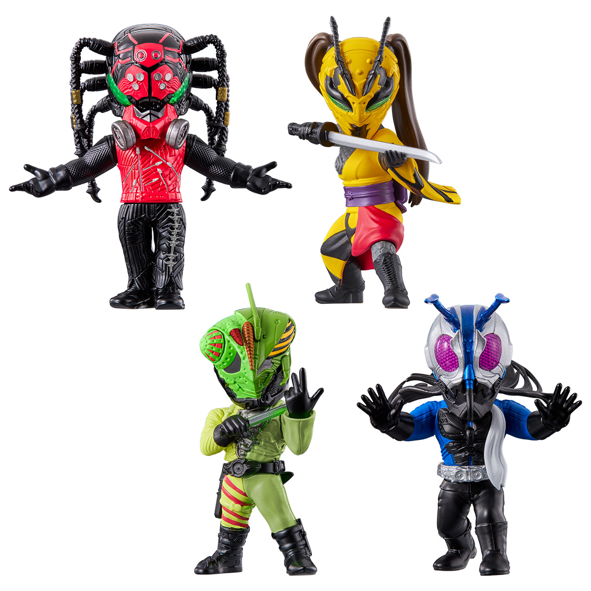 CONVERGE MOTION SHIN MASKED RIDER SIDE-OTHER AUGMENTS SET W/O GUM