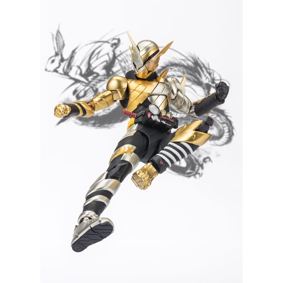 S.H.Figuarts KAMEN RIDER BUILD TRIAL FORM (RABBITDRAGON) Rabbit to