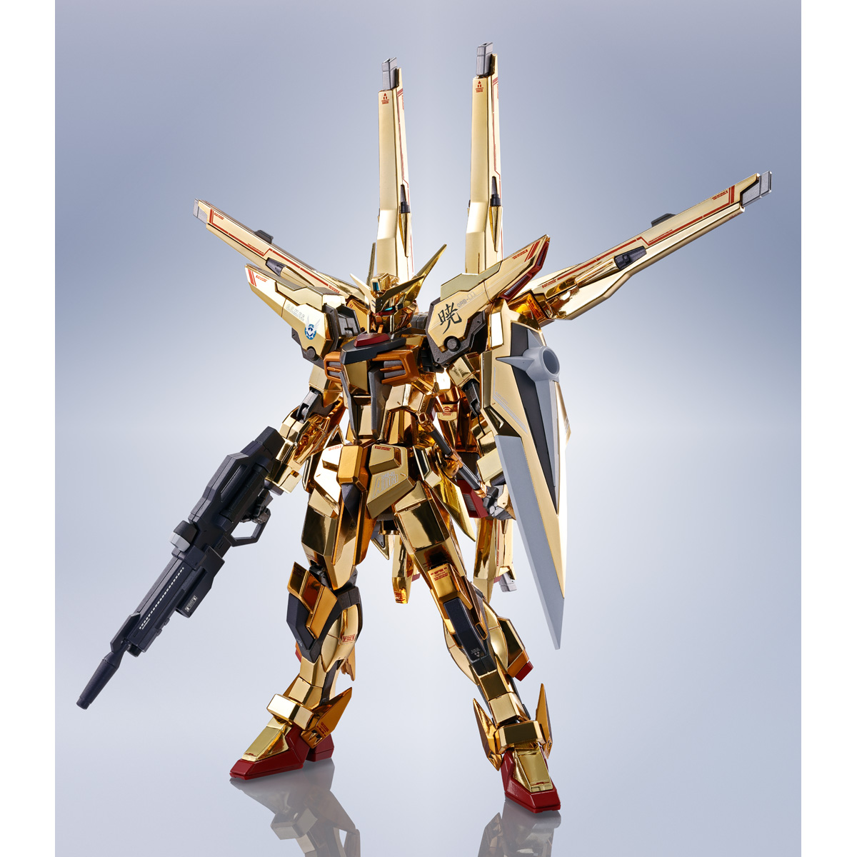 BANDAI L ROBOT魂 AKATSUKI-SHIRANUI METAL ROBOT SPIRITS ＜SIDE MS＞ AKATSUKI SHIRANUI unit SEED