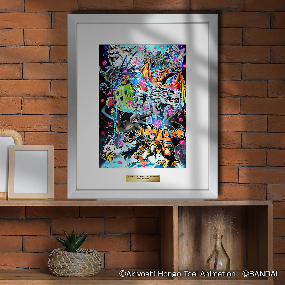 KENJI WATANABE DIGIMON ADVENTURE 25TH ANNIVERSARY ORIGINAL ART