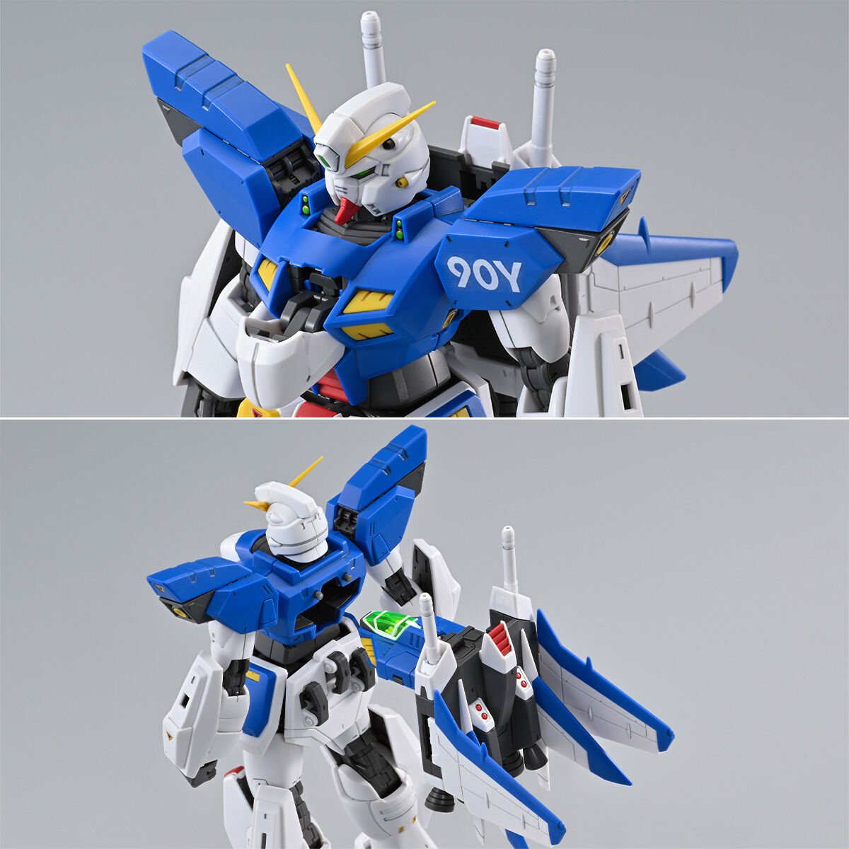 MG 1/100 F90ⅢY CLUSTER GUNDAM [Jan 2025 Delivery] | GUNDAM