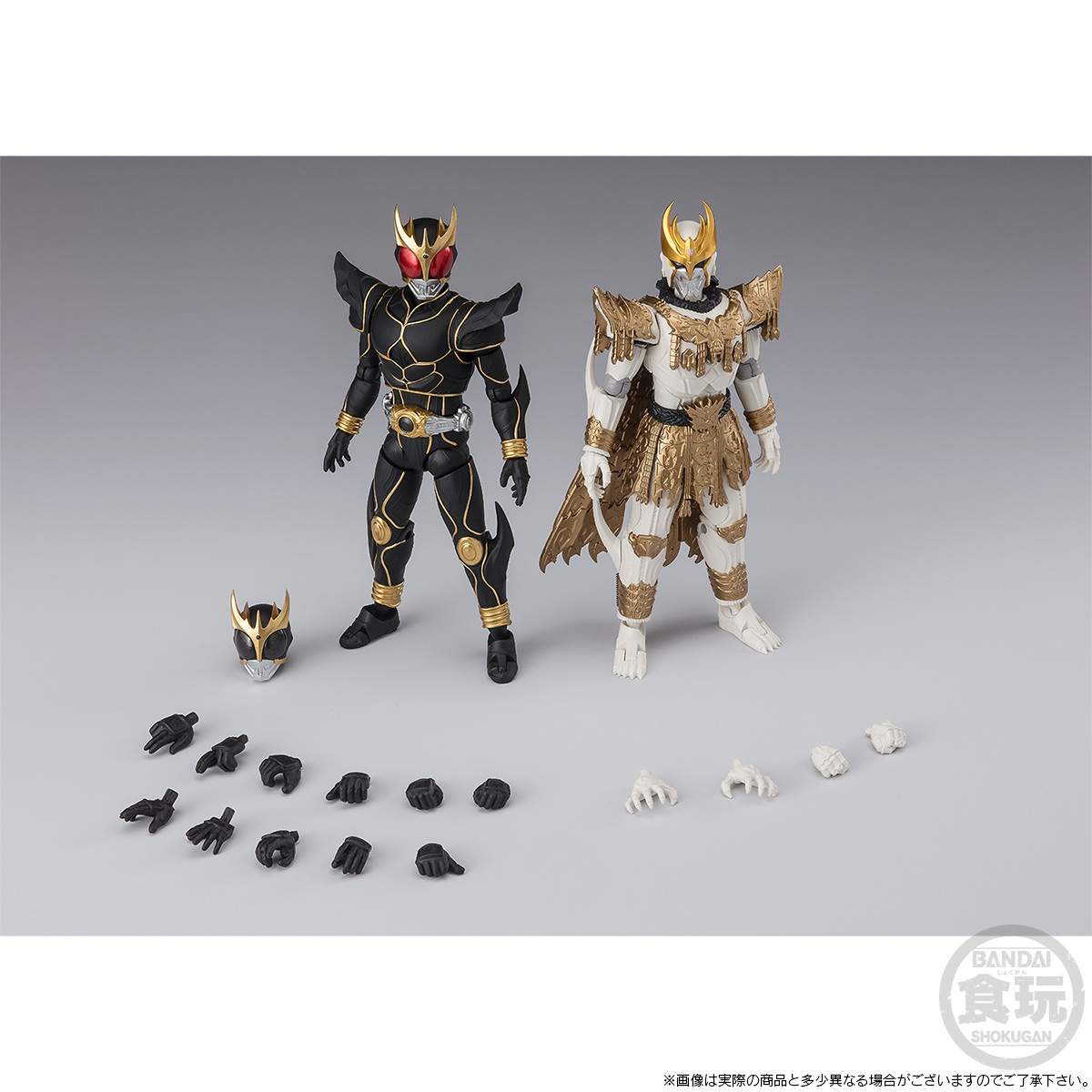 SHODO XX MASKED RIDER KUUGA ULTIMATE FORM & N DAGUVA ZEBA SET W/O