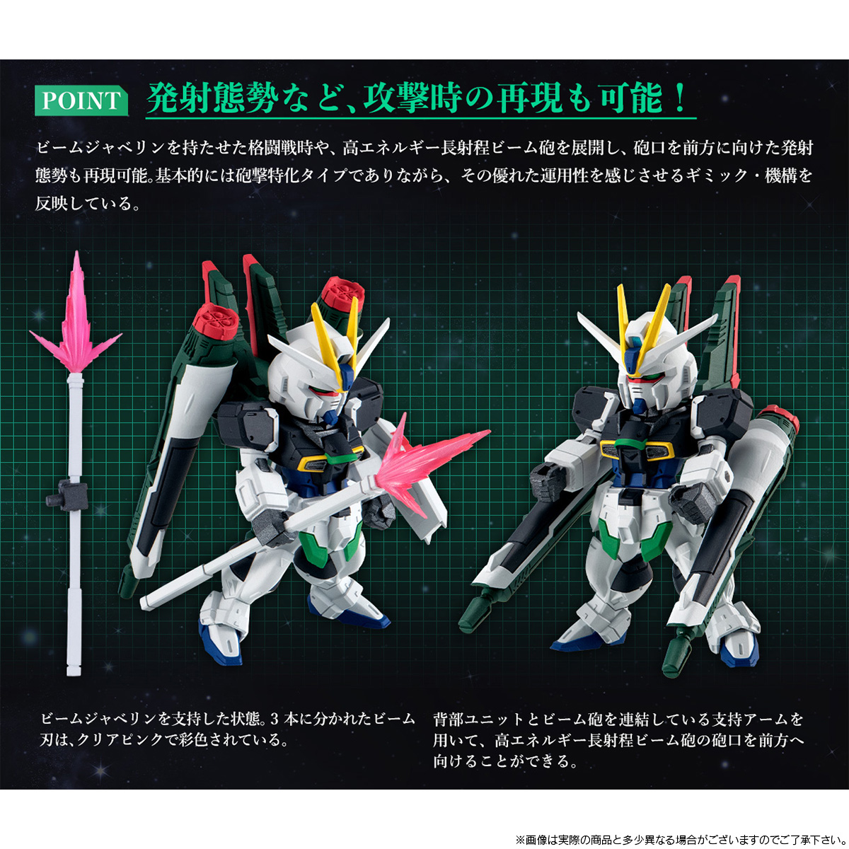 FW GUNDAM CONVERGE IMPULSE GUNDAM SILHOUETTE SET W/O GUM | GUNDAM