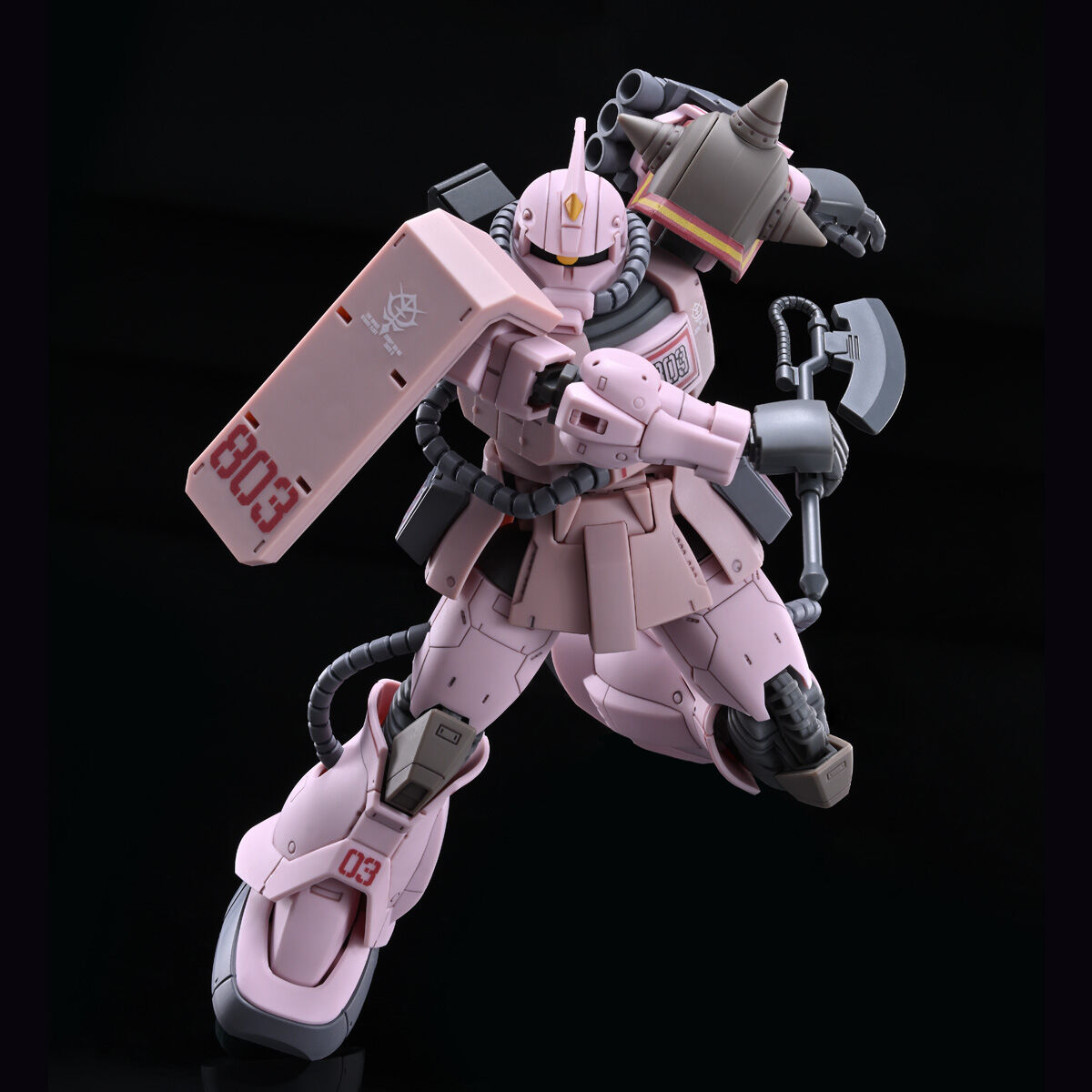HG 1/144 ZAKU DESERT TYPE PINK PANTHER FORCES [May 2025 Delivery
