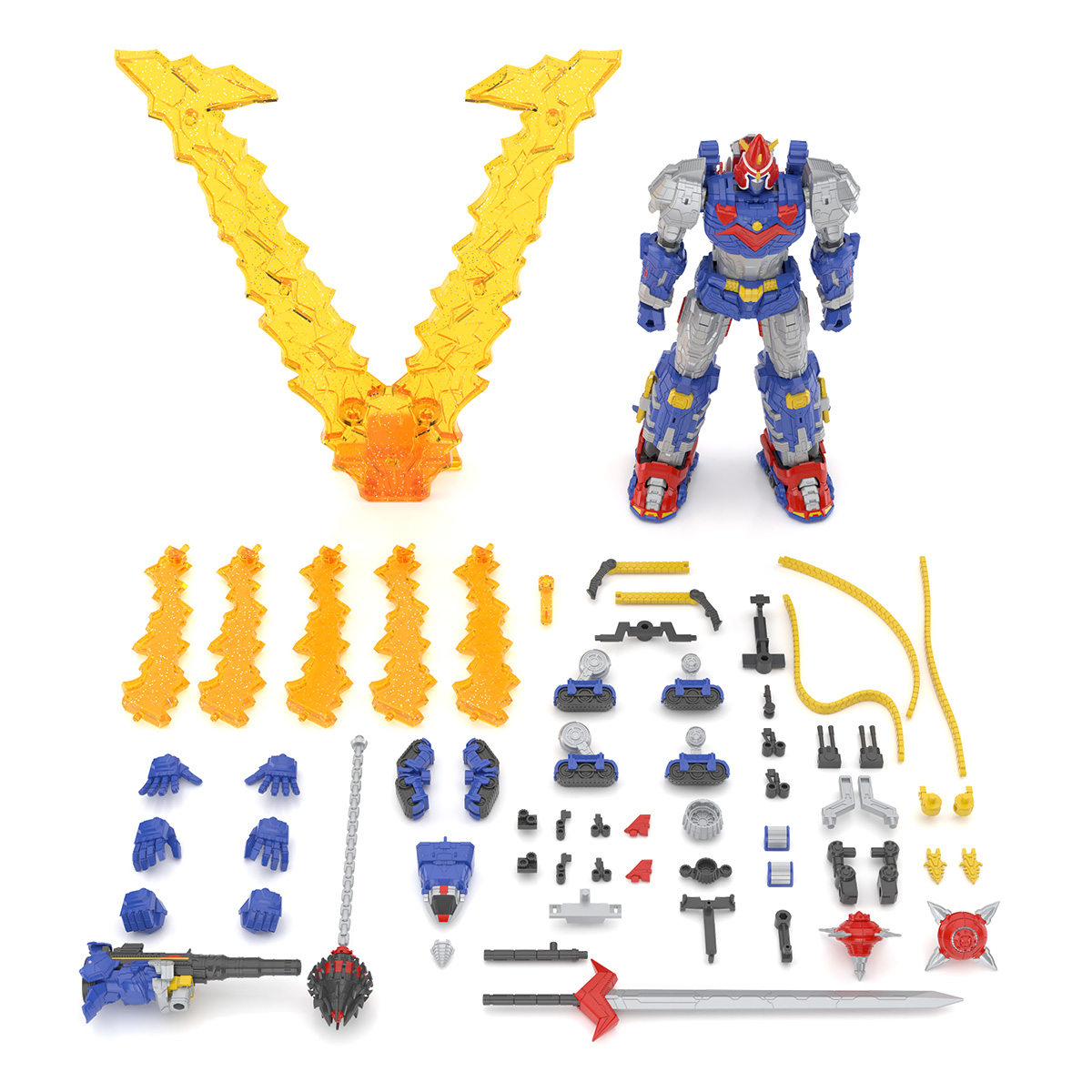 最終値下　SMP VOLTESＶLEGACY Bandai Shokugan SMP Voltes V Legacy Model Kit