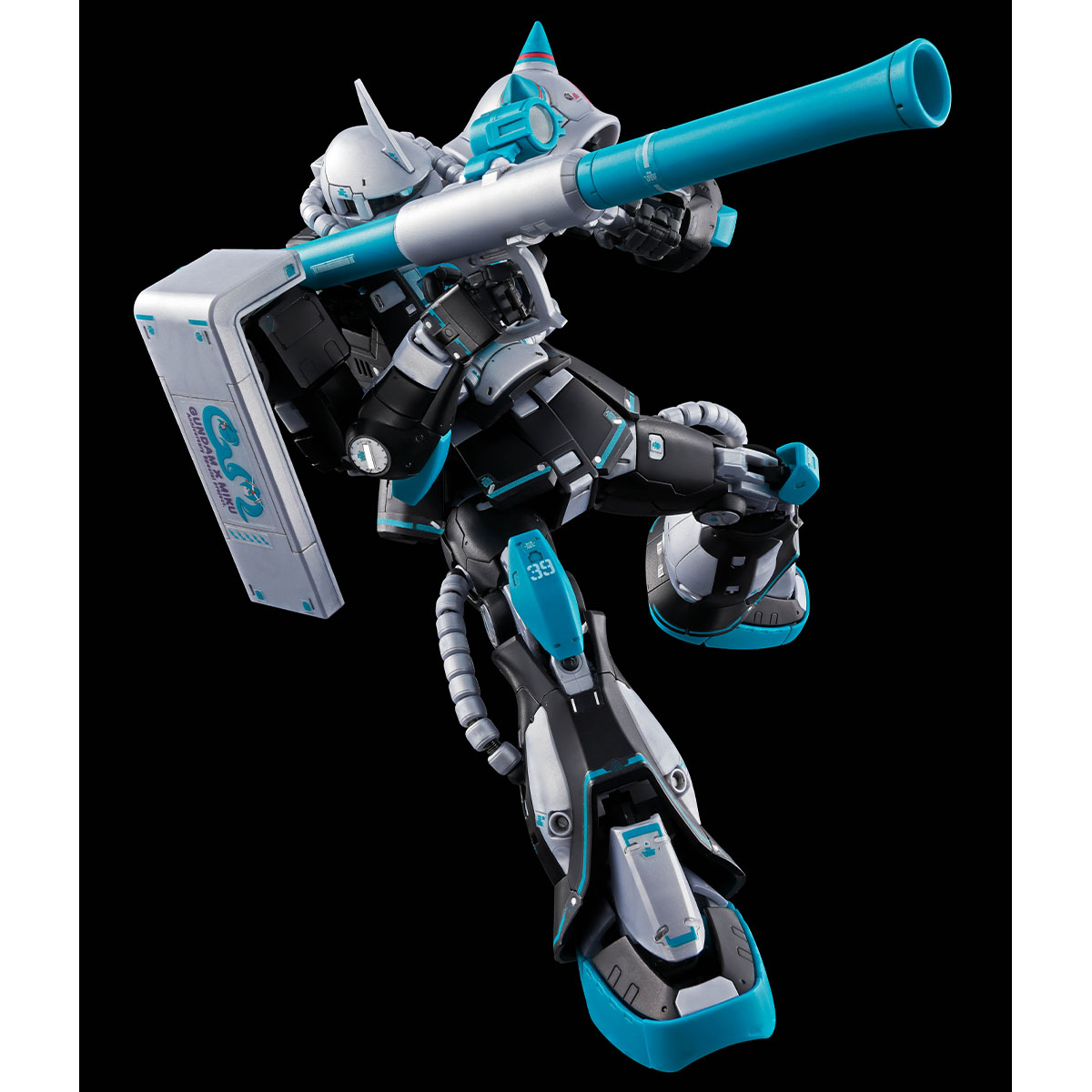 MS-06S ZAKU II [HATSUNE MIKU Ver.] 限定品 Premium Bandai RG 組裝模型- 1/144 MS-06S 渣古II [初音未來Ver