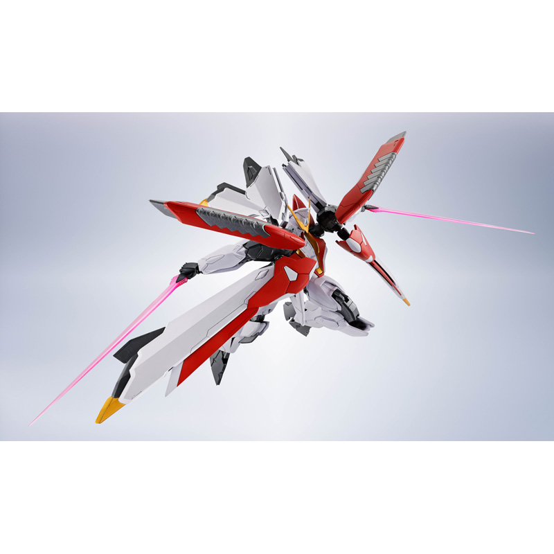 L ROBOT魂 WHITE GUNDAM + RED GUNDAM Metal Robot Spirits - Gundam GQuuuuuuX: Red Gundam and White
