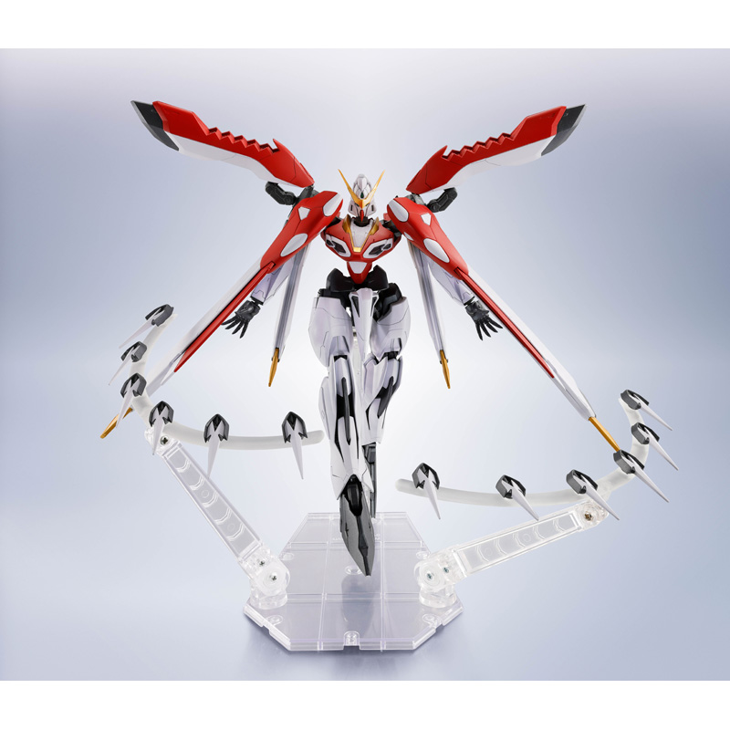 L ROBOT魂 WHITE GUNDAM + RED GUNDAM Metal Robot Spirits - Gundam GQuuuuuuX: Red Gundam and White