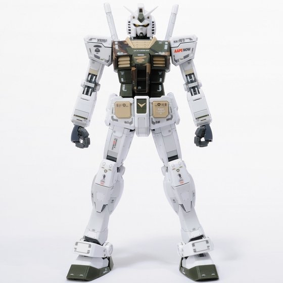 1/100 MG AAPE RX-78-2 GUNDAM GRN-CAMOセット Bandai MG 1/100 AAPE RX-78-2 Gundam Grn-Camo Ver 3.0 NEW