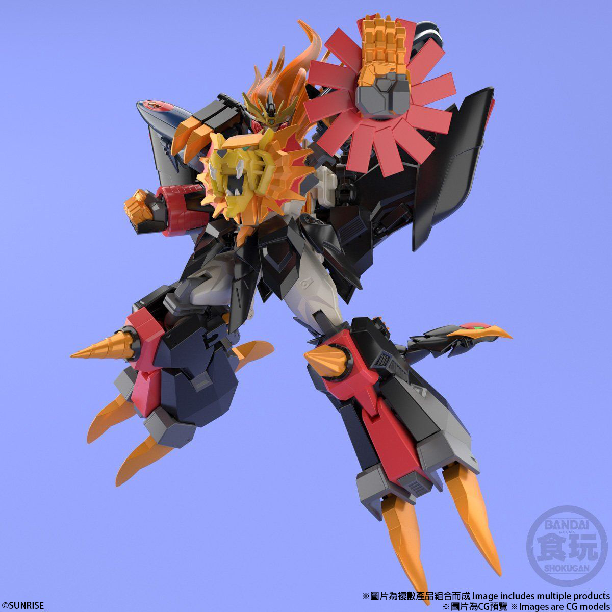 SUPER MINIPLA GAOGAIGAR 6 SET W/O GUM | BRAVE Series | PREMIUM