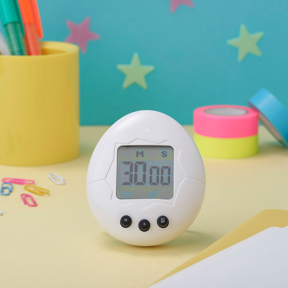 TAMAGOTCHI CHARA TIMER (WHITE) [Oct 2024 Delivery] | PREMIUM