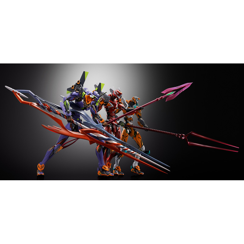 METAL BUILD EVANGELION PROTO TYPE-00/00` 30th with the spear of