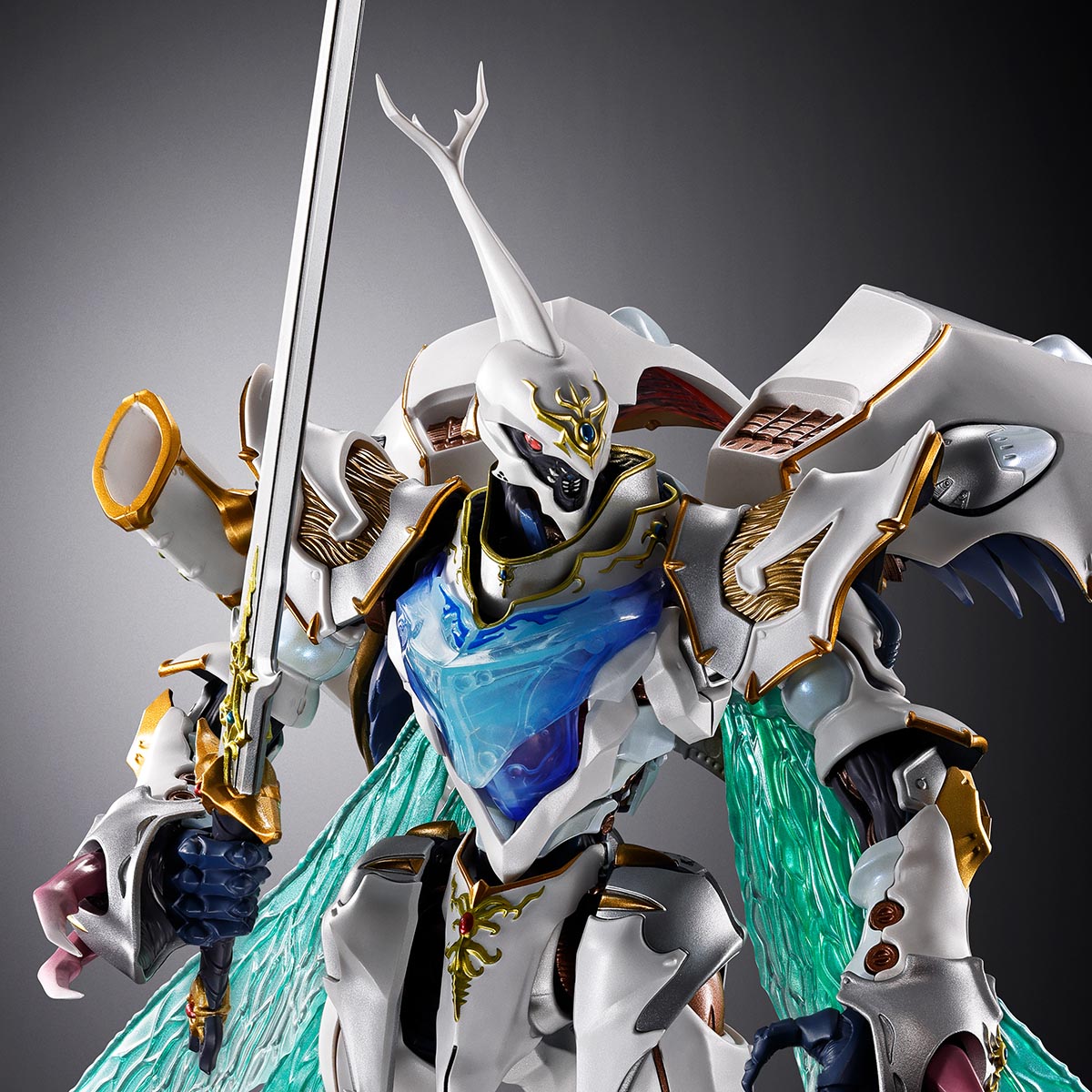 METAL BUILD DRAGON SCALE SIRBINE (White Treasure) | Aura
