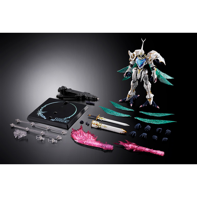 ロボット BANDAI LBUILD DRAGON SCALE SIRBINE METAL BUILD DRAGON SCALE Sirbine Aura Battler Dunbine BANDAI from