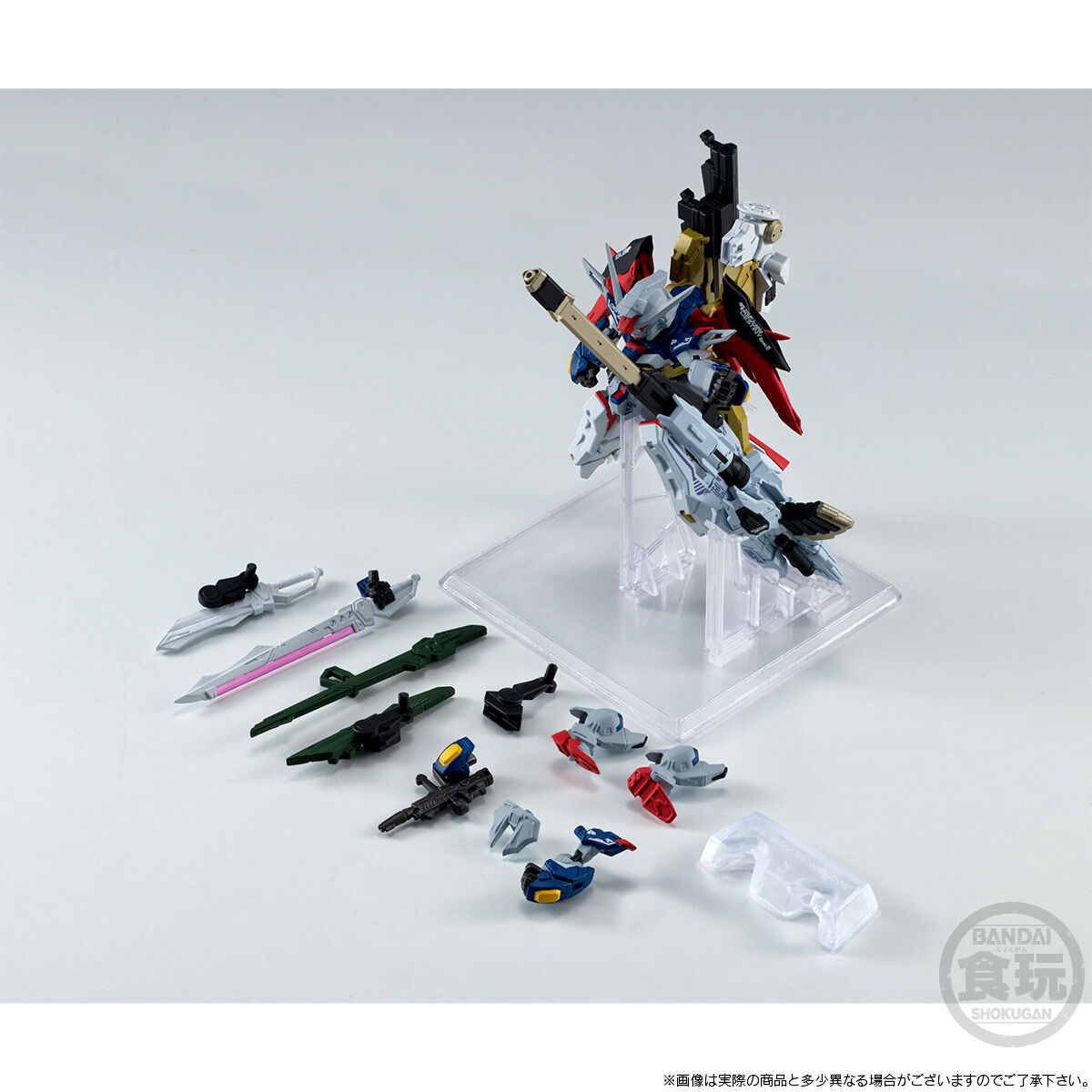 FW GUNDAM CONVERGE DESTINY GUNDAM SPECⅡ& ZEUS SILHOUETTE W/O GUM