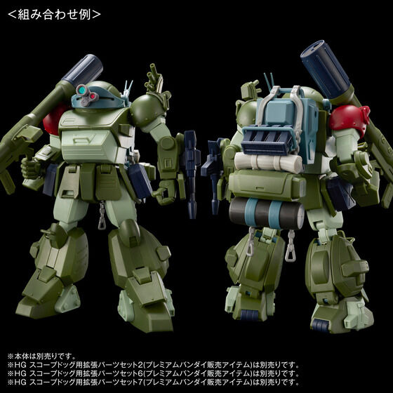 HG EXPANSION PARTS SET 8 for SCOPEDOG [Oct 2025 Delivery