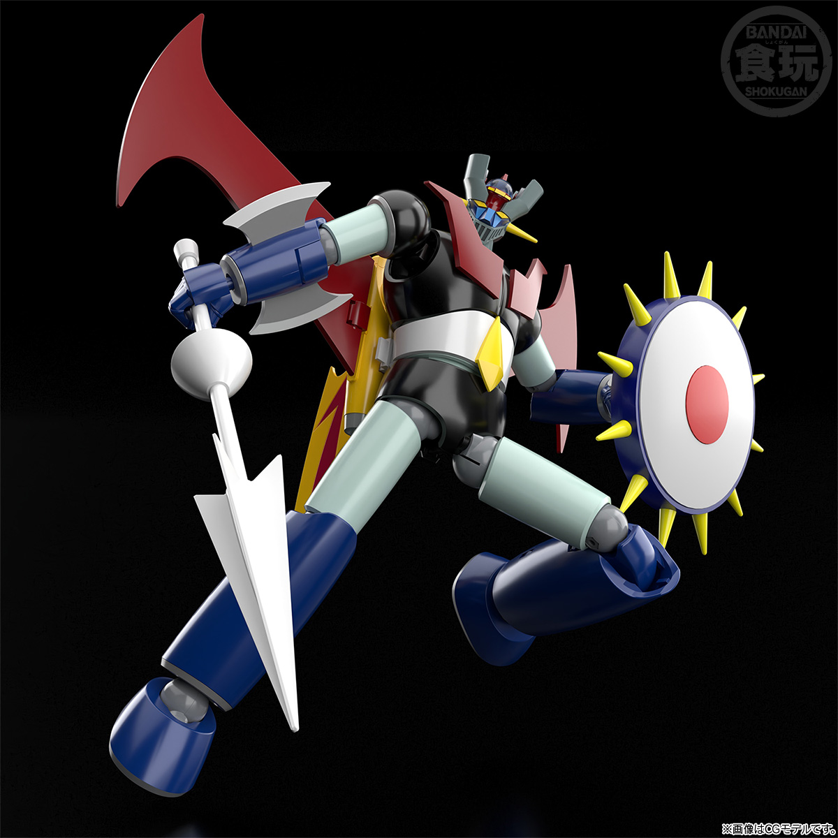 SMP [SHOKUGAN MODELING PROJECT] MAZINGER Z PILEDER ON! SET W/O GUM