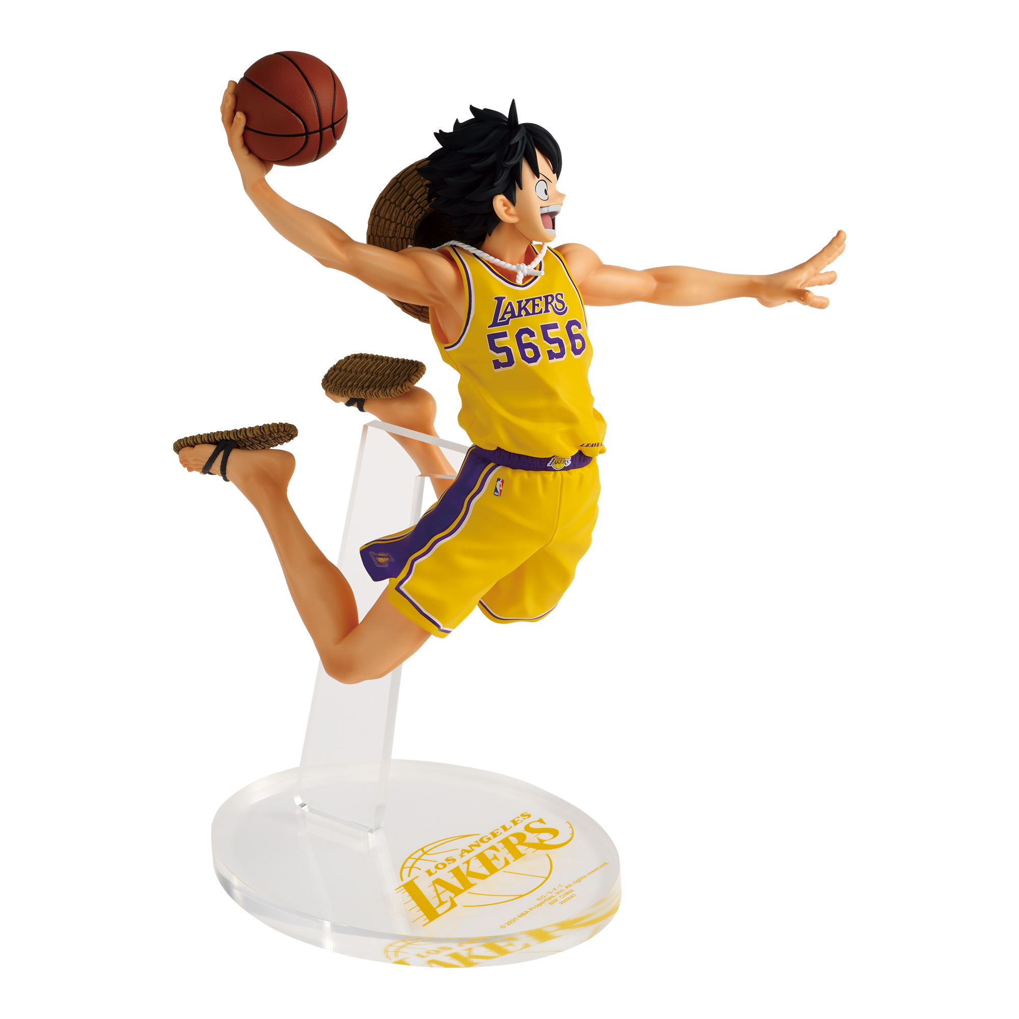 ONE PIECE × NBA MASTER STARS PIECE THE MONKEY.D.LUFFY LOS ANGELS