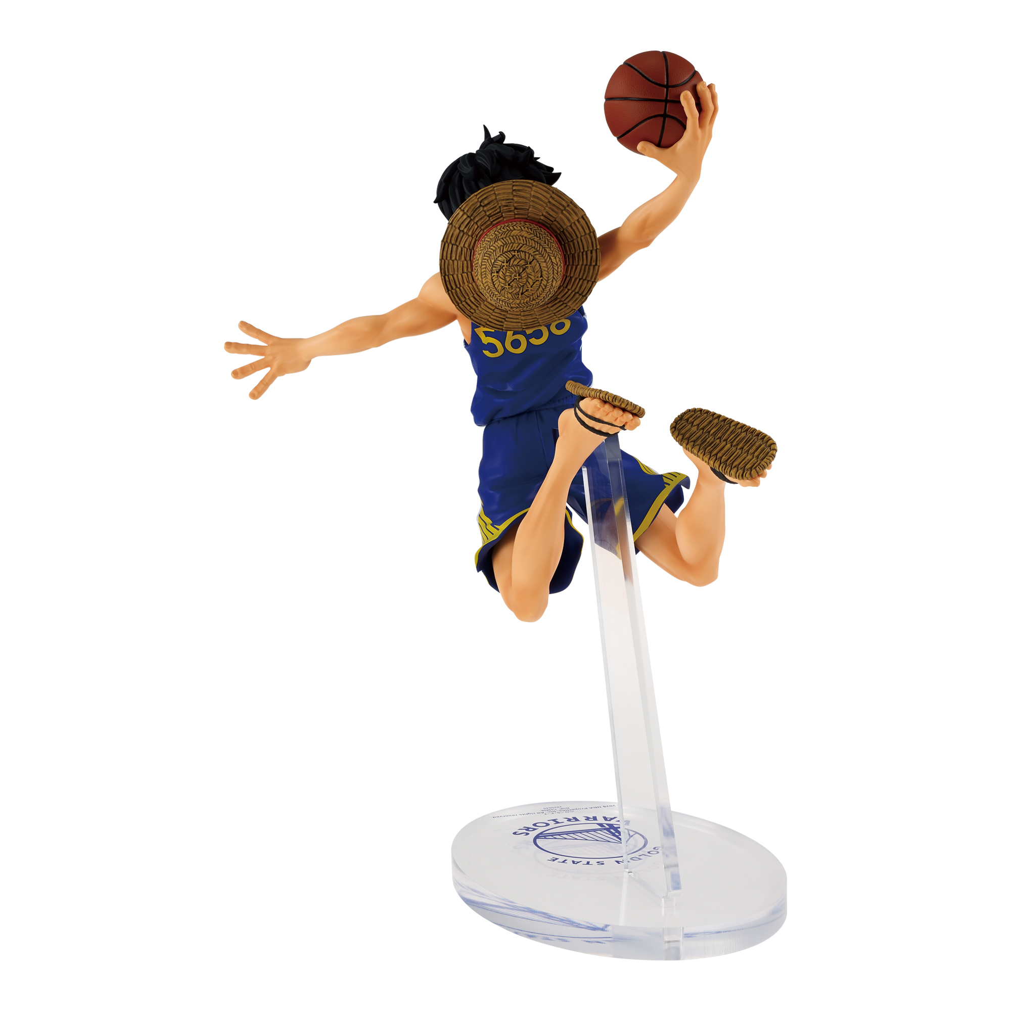 ONE PIECE × NBA MASTER STARS PIECE THE MONKEY.D.LUFFY GOLDEN STATE
