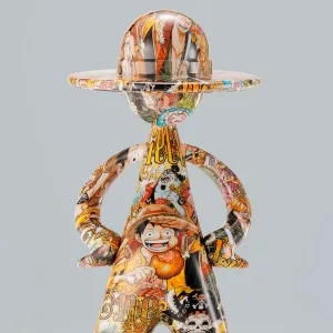 LUFFY's ARTCANVAS 1/8 -1000LOGS Anniversary- | 海賊王| PREMIUM