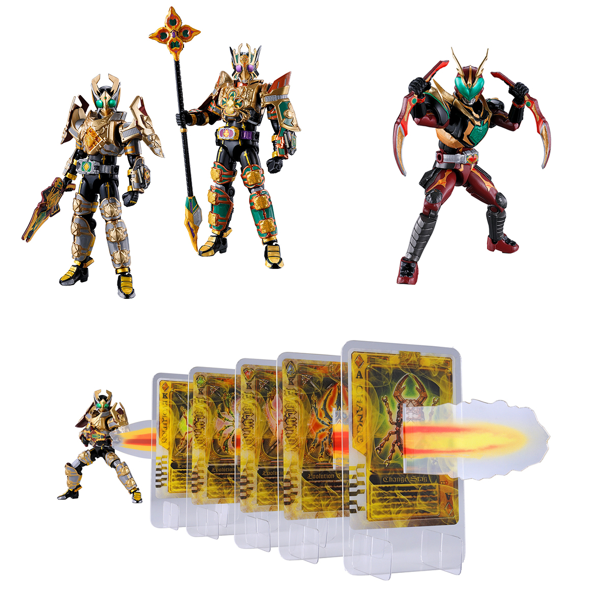 SO-DO CHRONICLE KAMEN RIDER GARREN & KAMEN RIDER LEANGLE KING FORM