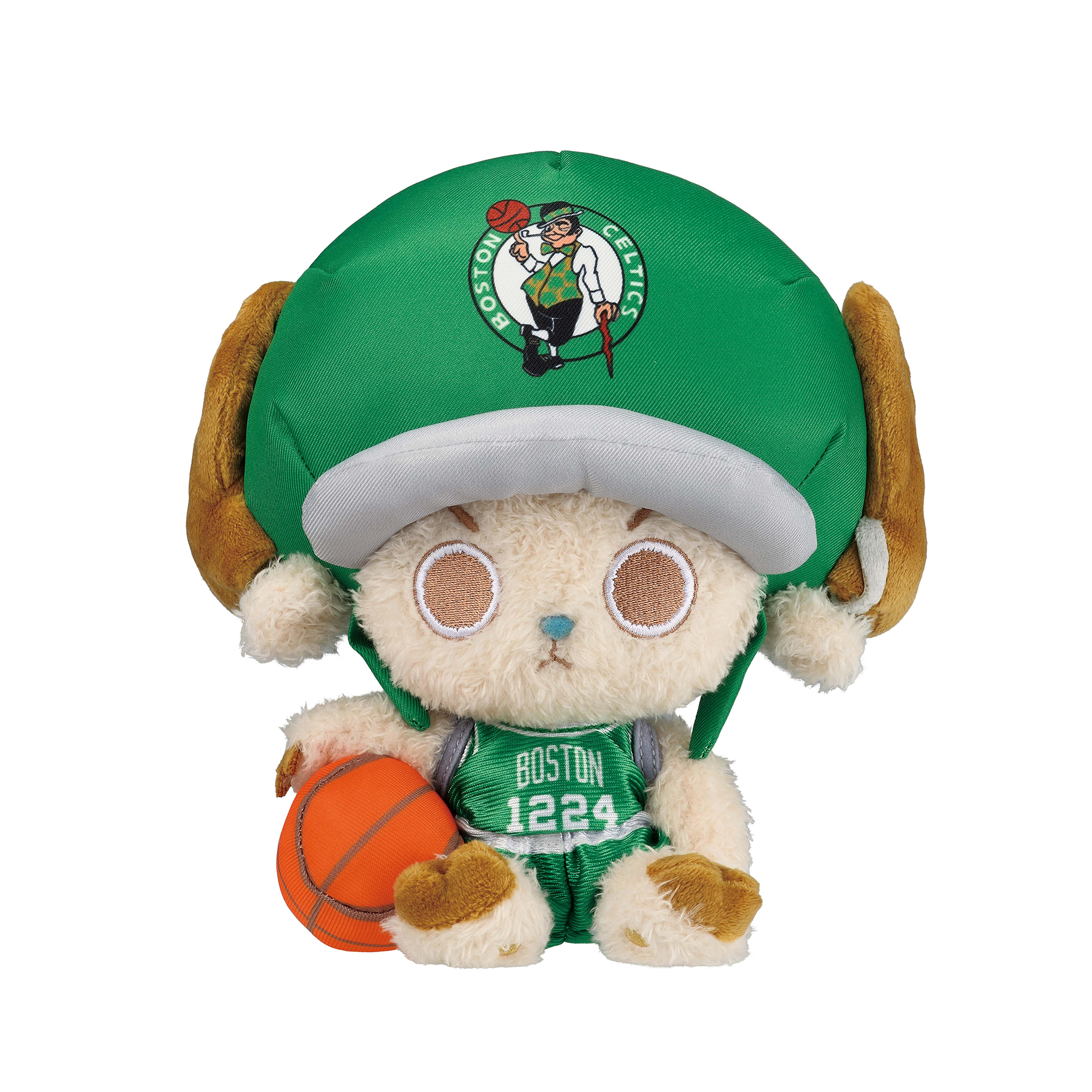 航海王 × NBA 喬巴 絨毛玩偶 波士頓塞爾提克隊