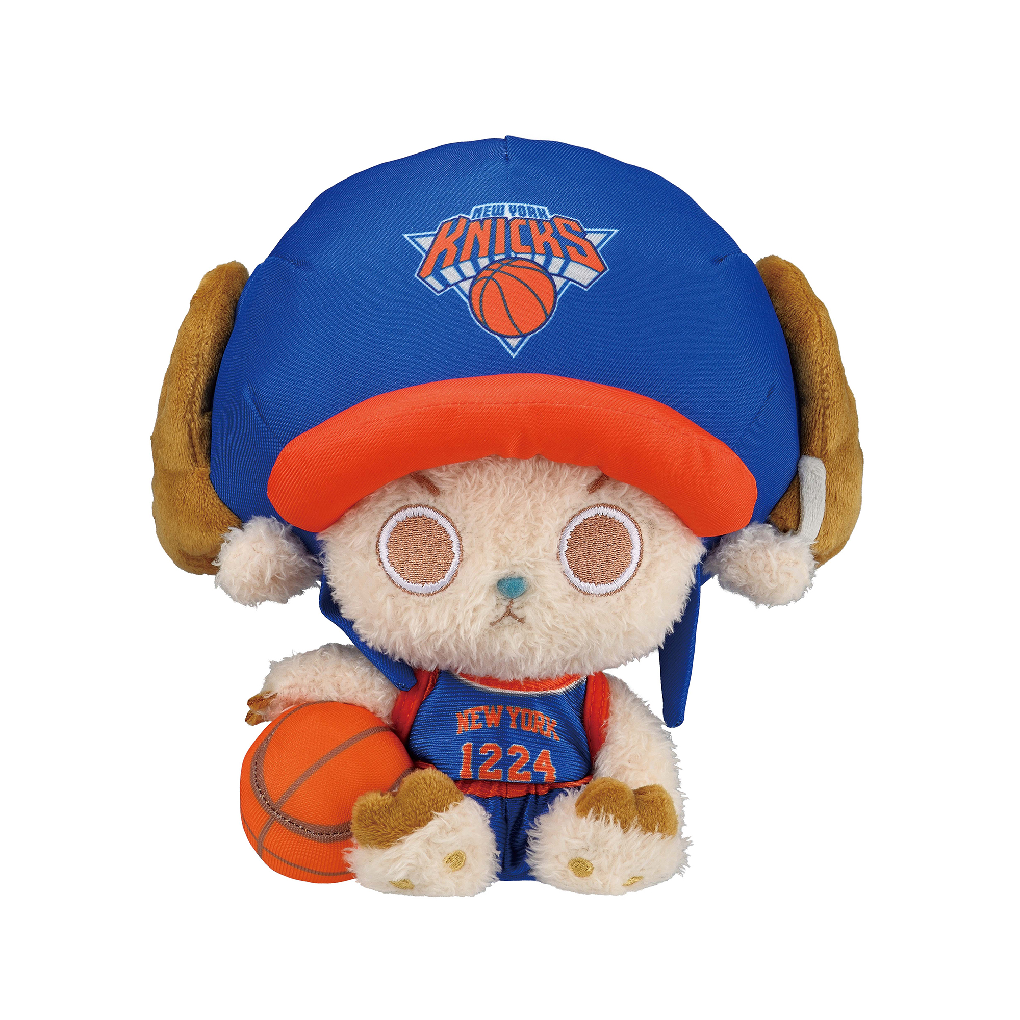 航海王 × NBA 喬巴 絨毛玩偶 紐約尼克隊