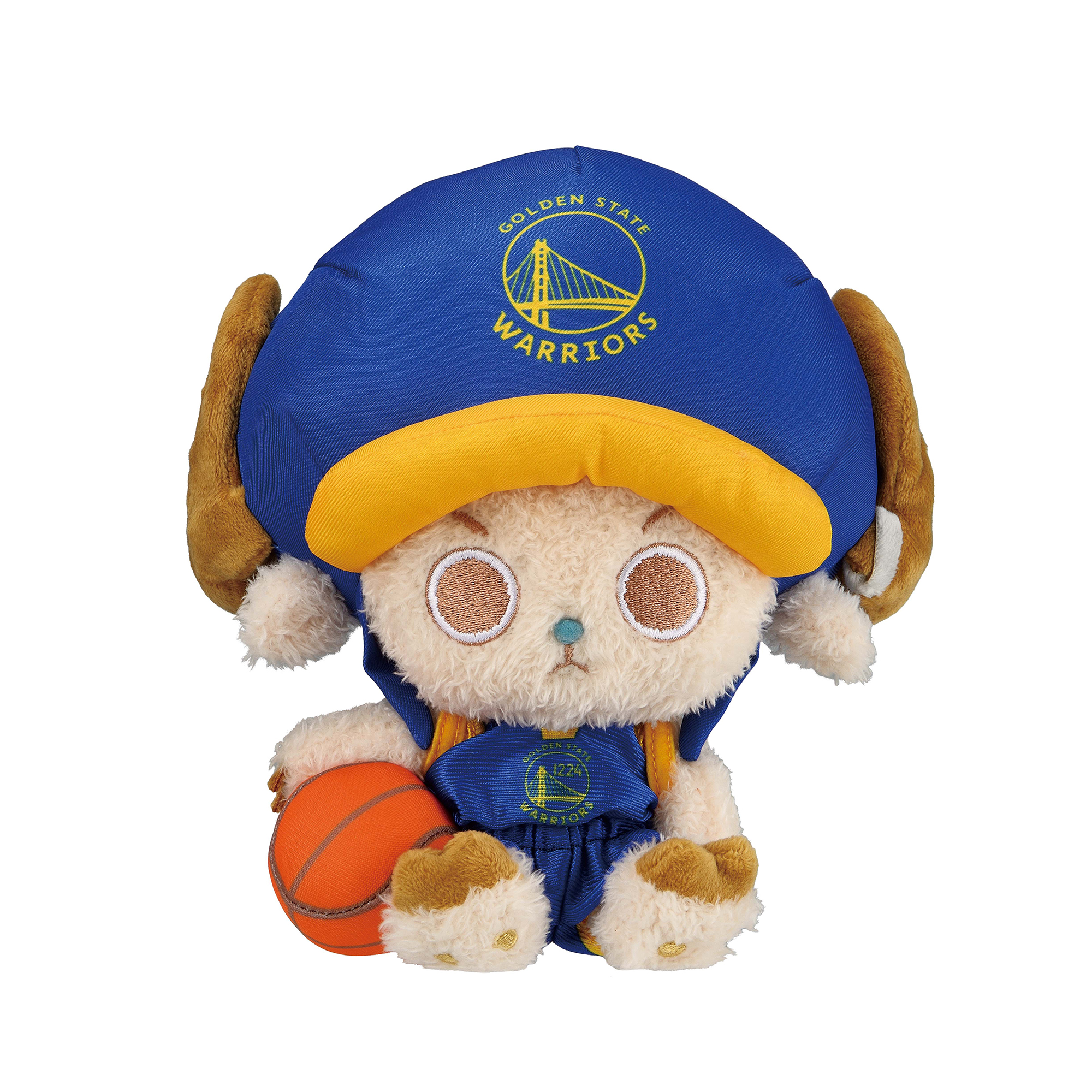 ONE PIECE × NBA CHOPPER's PLUSH GOLDEN STATE WARRIORS | ONE PIECE