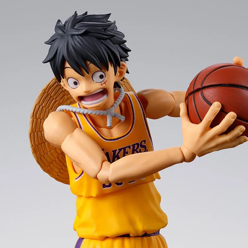 S.H.Figuarts ONE PIECE×NBA MONKEY.D.LUFFY -LOS ANGELES LAKERS ver.-