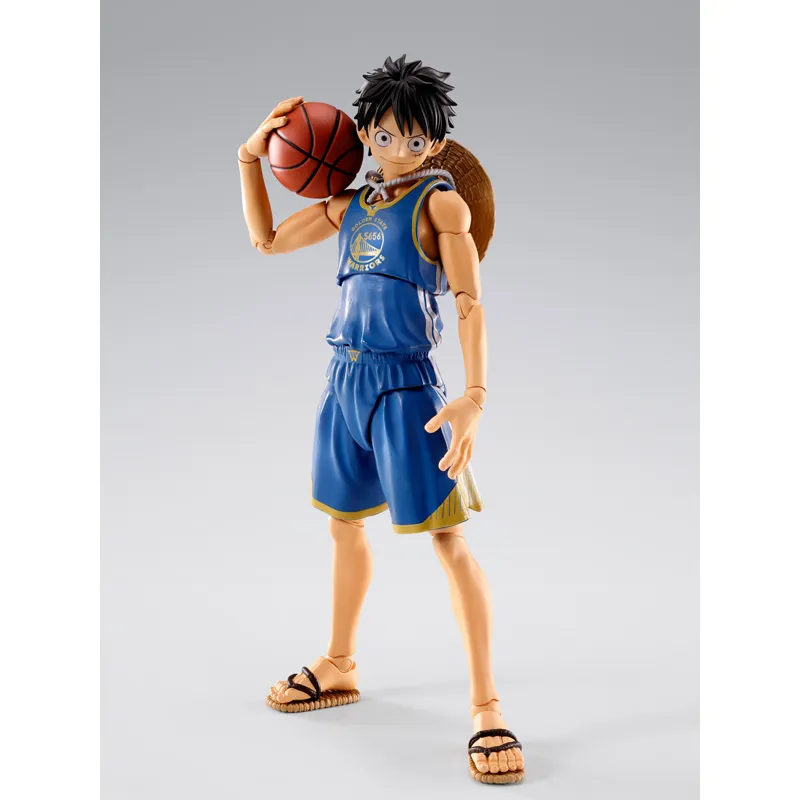 S.H.Figuarts ONE PIECE×NBA MONKEY.D.LUFFY -GOLDEN STATE WARRIORS