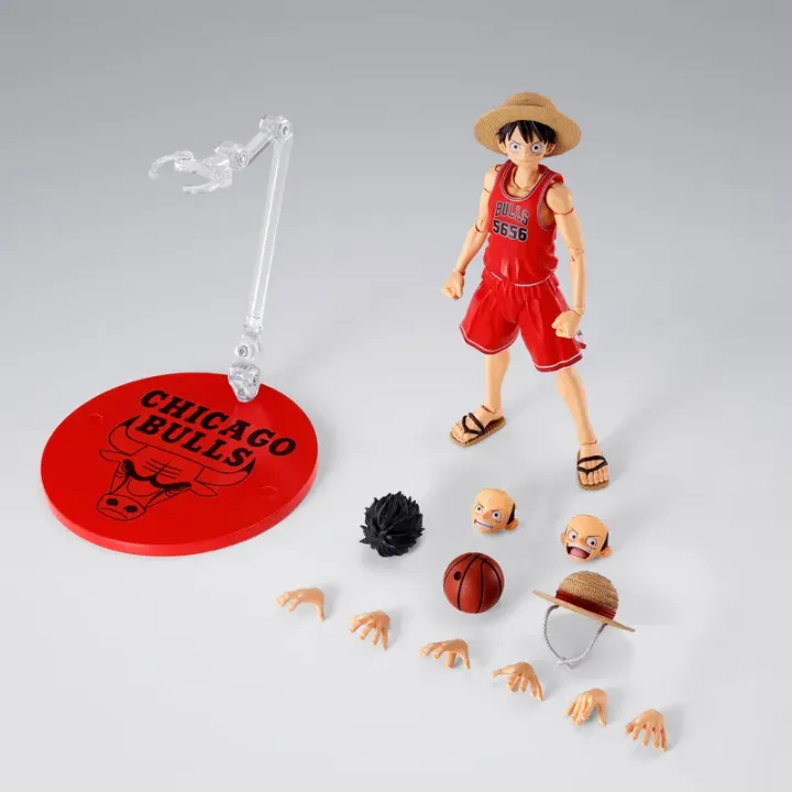 S.H.Figuarts ONE PIECE×NBA MONKEY.D.LUFFY -CHICAGO BULLS ver