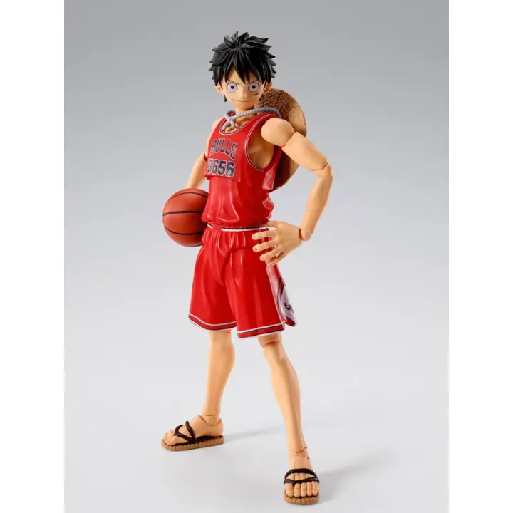 S.H.Figuarts ONE PIECE×NBA MONKEY.D.LUFFY -CHICAGO BULLS ver