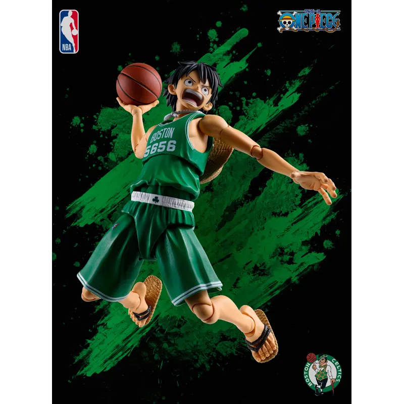 S.H.Figuarts ONE PIECE×NBA MONKEY.D.LUFFY -BOSTON CELTICS ver