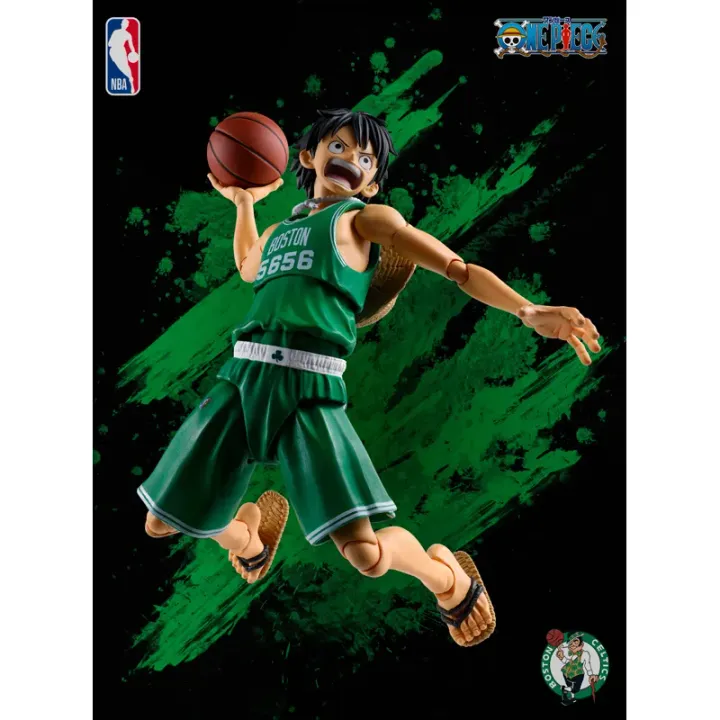 S.H.Figuarts ONE PIECE×NBA MONKEY.D.LUFFY -BOSTON CELTICS ver