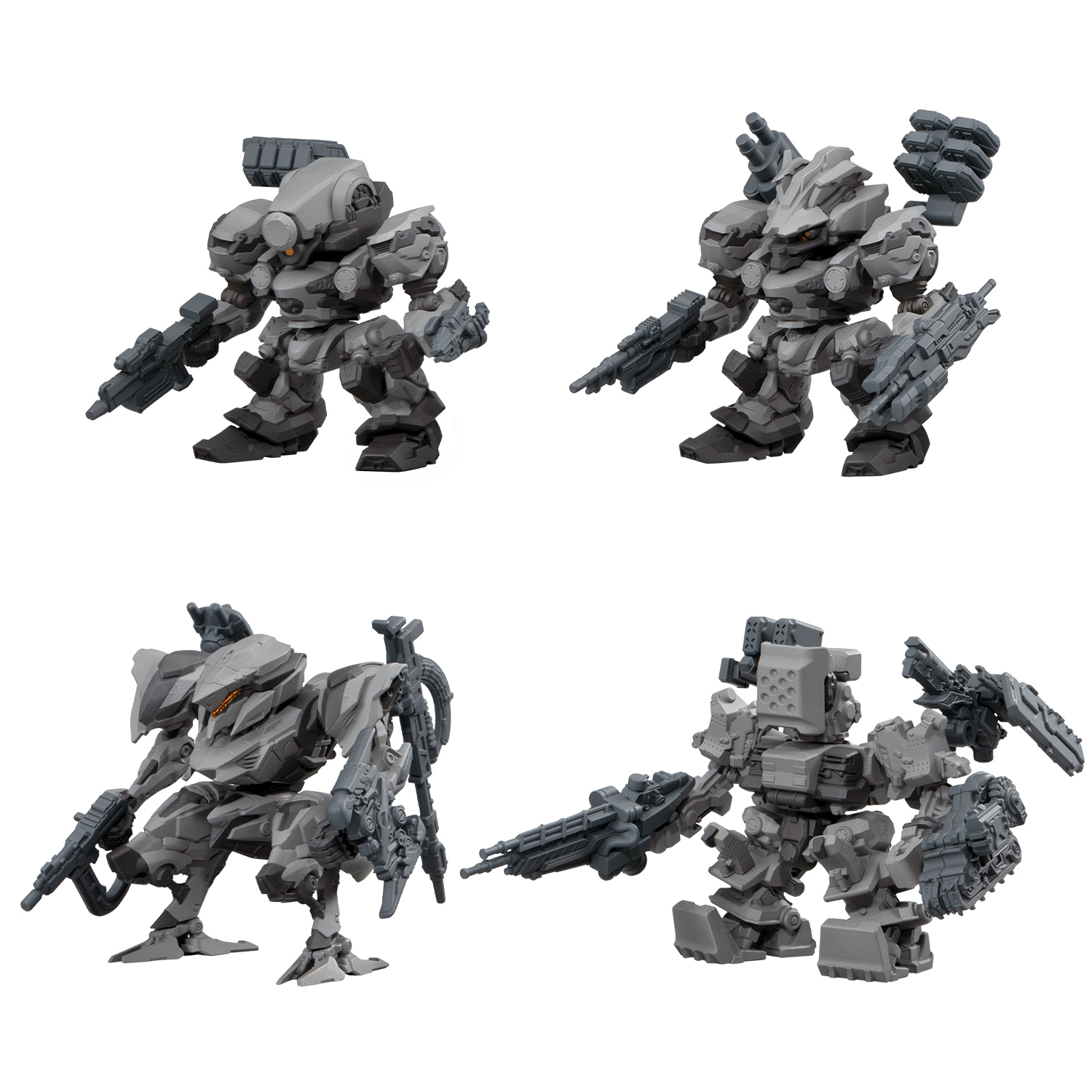 ARMORED CORE VI FIRES OF RUBICON ASSEMBLE COLLECTION VOL.01 DEFAULT COLOUR SET W/O GUM