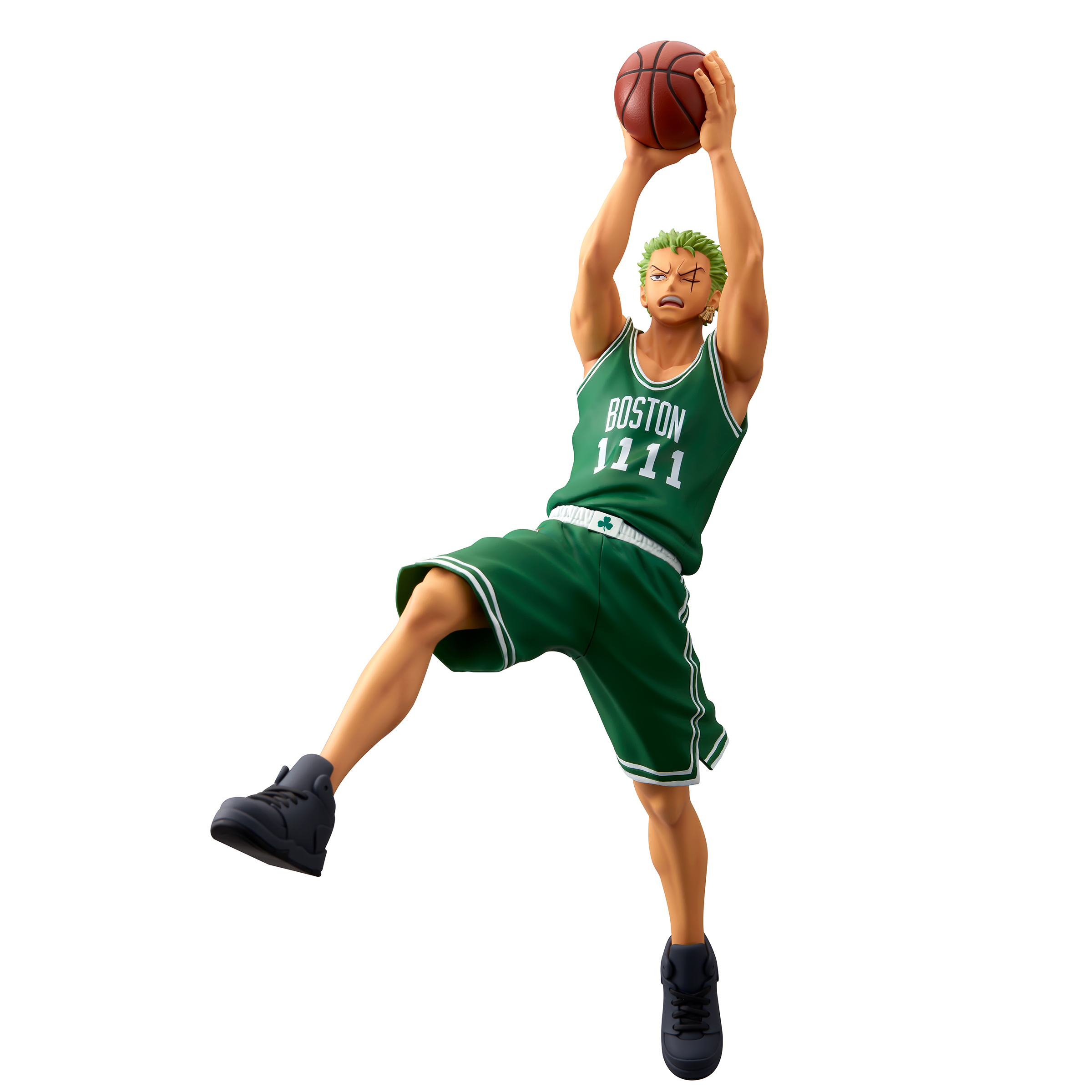 ONE PIECE × NBA MASTER STARS PIECE THE RORONOA ZORO BOSTON CELTICS