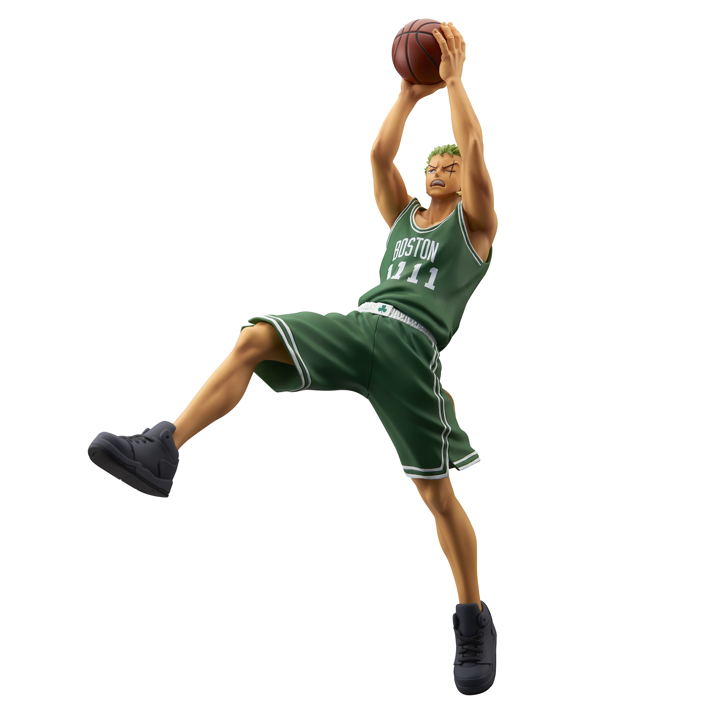 ONE PIECE × NBA MASTER STARS PIECE THE RORONOA ZORO BOSTON CELTICS