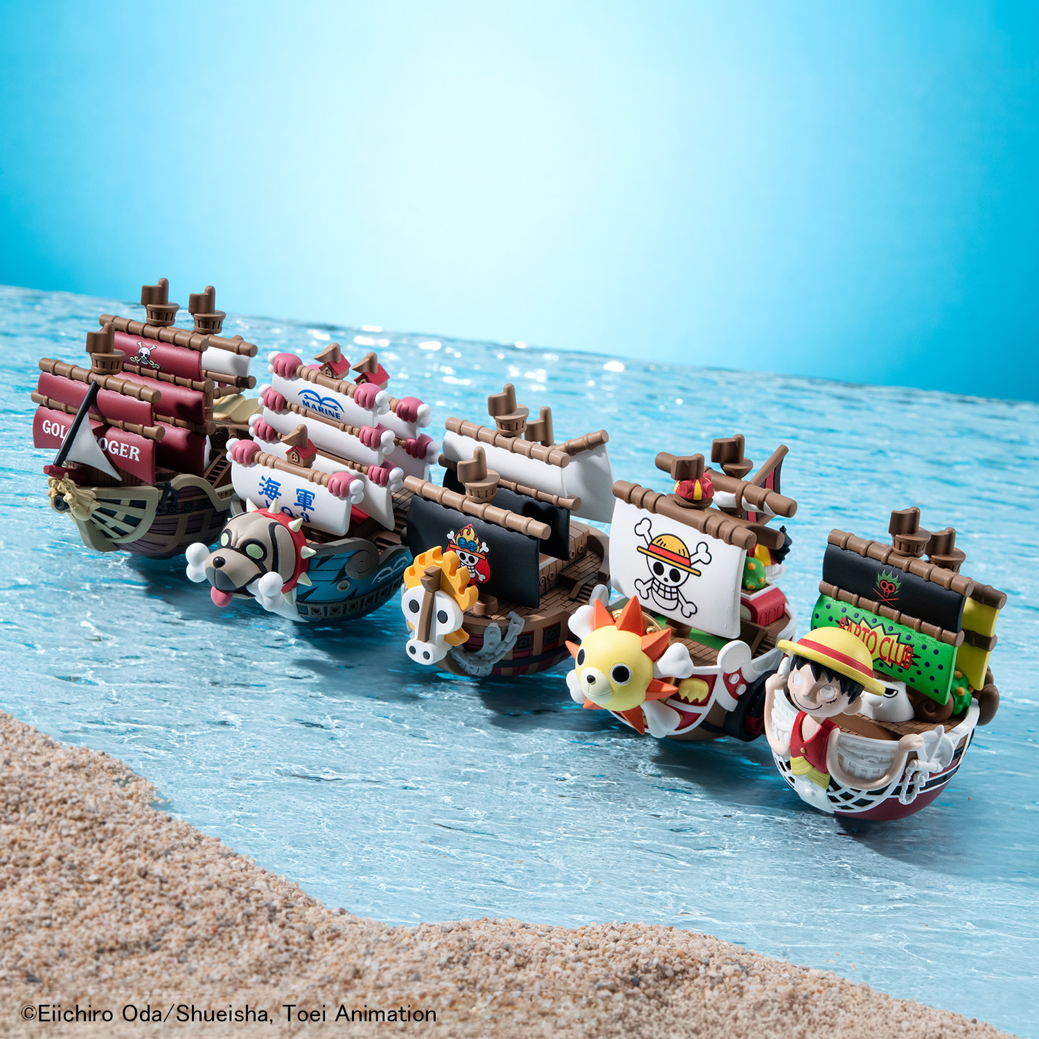 YURACOLLE SERIES ONE PIECE GRAND LINE COLLECTION SET VOL.3 | ONE