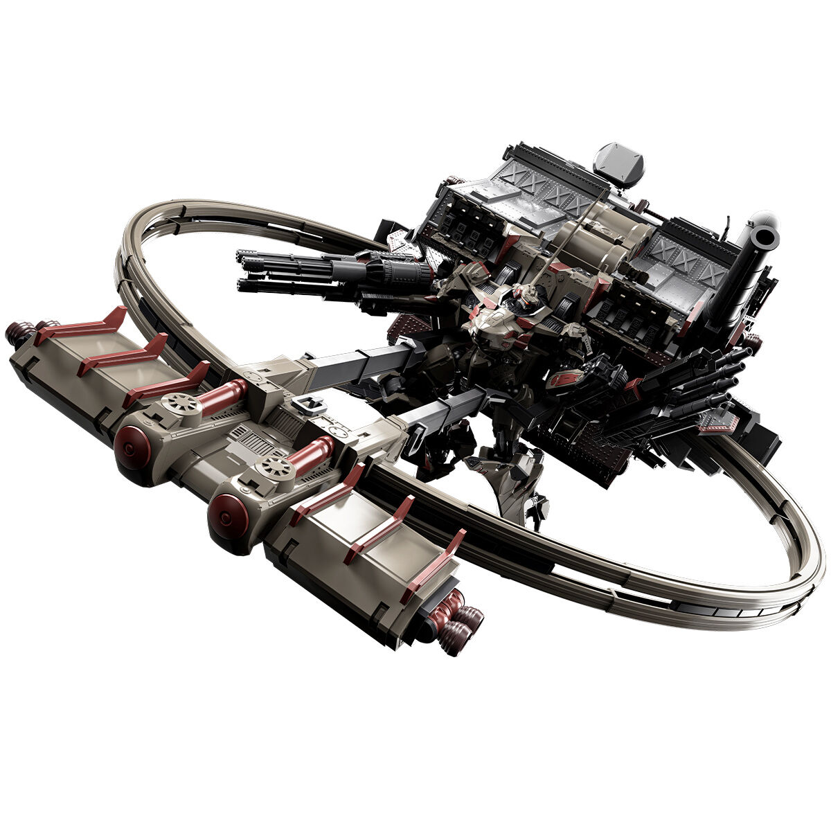 SMP [SHOKUGAN MODELING PROJECT] ARMORED CORE VI FIRES OF RUBICON AAP07 BALTEUS W/O GUM