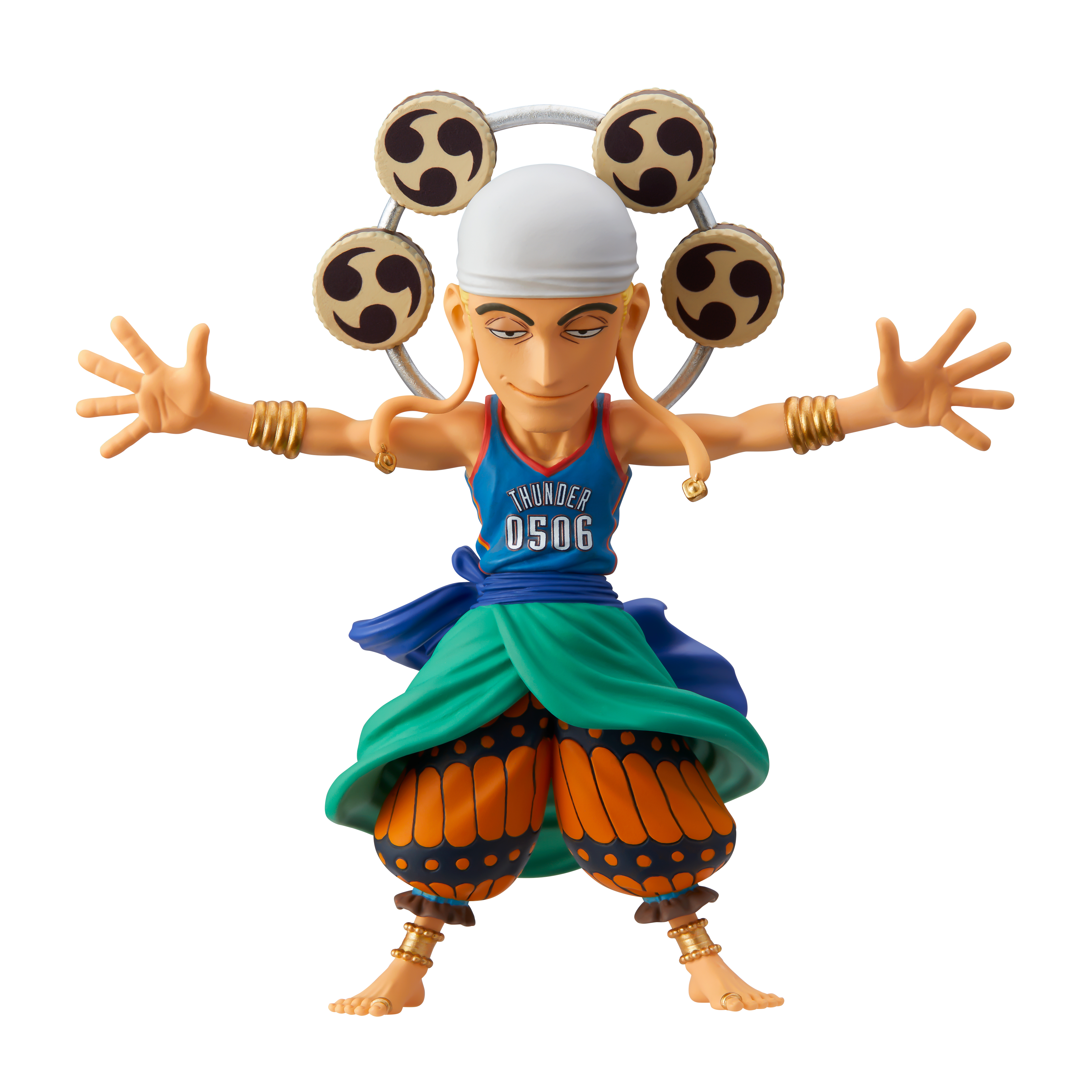 ONE PIECE × NBA WORLD COLLECTABLE FIGURE ENEL